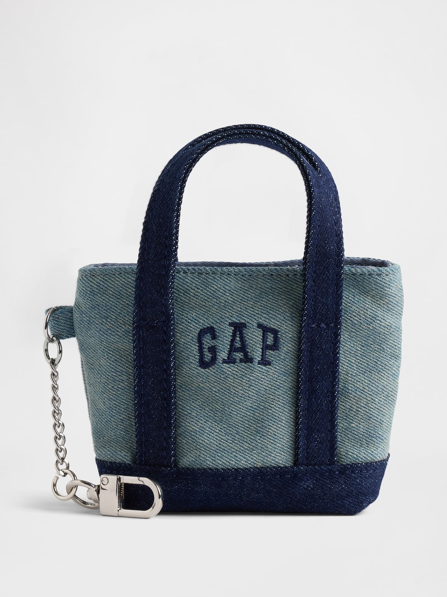 Blue Logo Tote Keychain Charm - Image 1 of 2 Blue Logo Tote Keychain Charm - Image 1 of 2