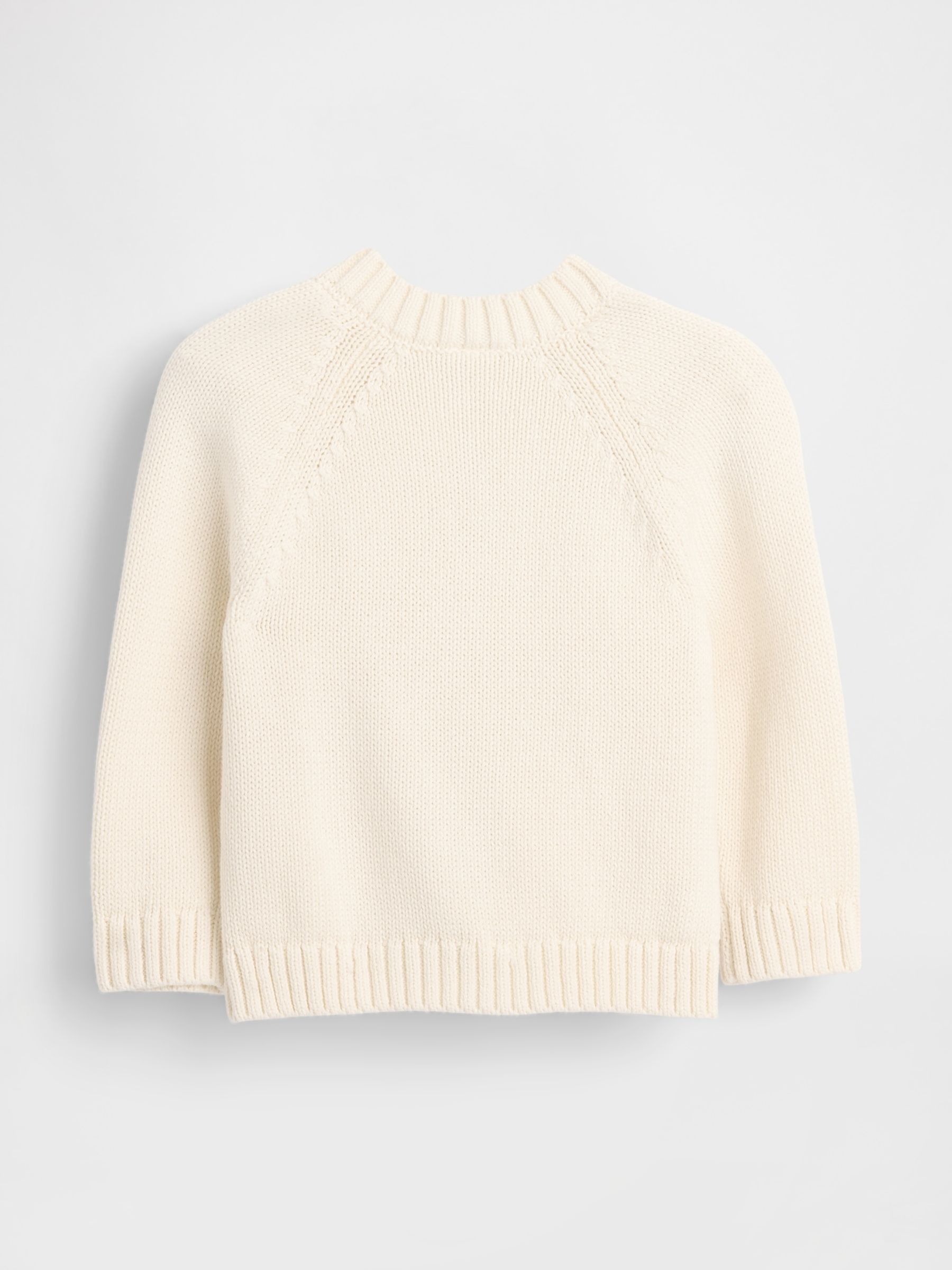 Cream Bow Pocket Cardigan Jumper (Newborn-24mths) - Image 2 of 2 Cream Bow Pocket Cardigan Jumper (Newborn-24mths) - Image 2 of 2