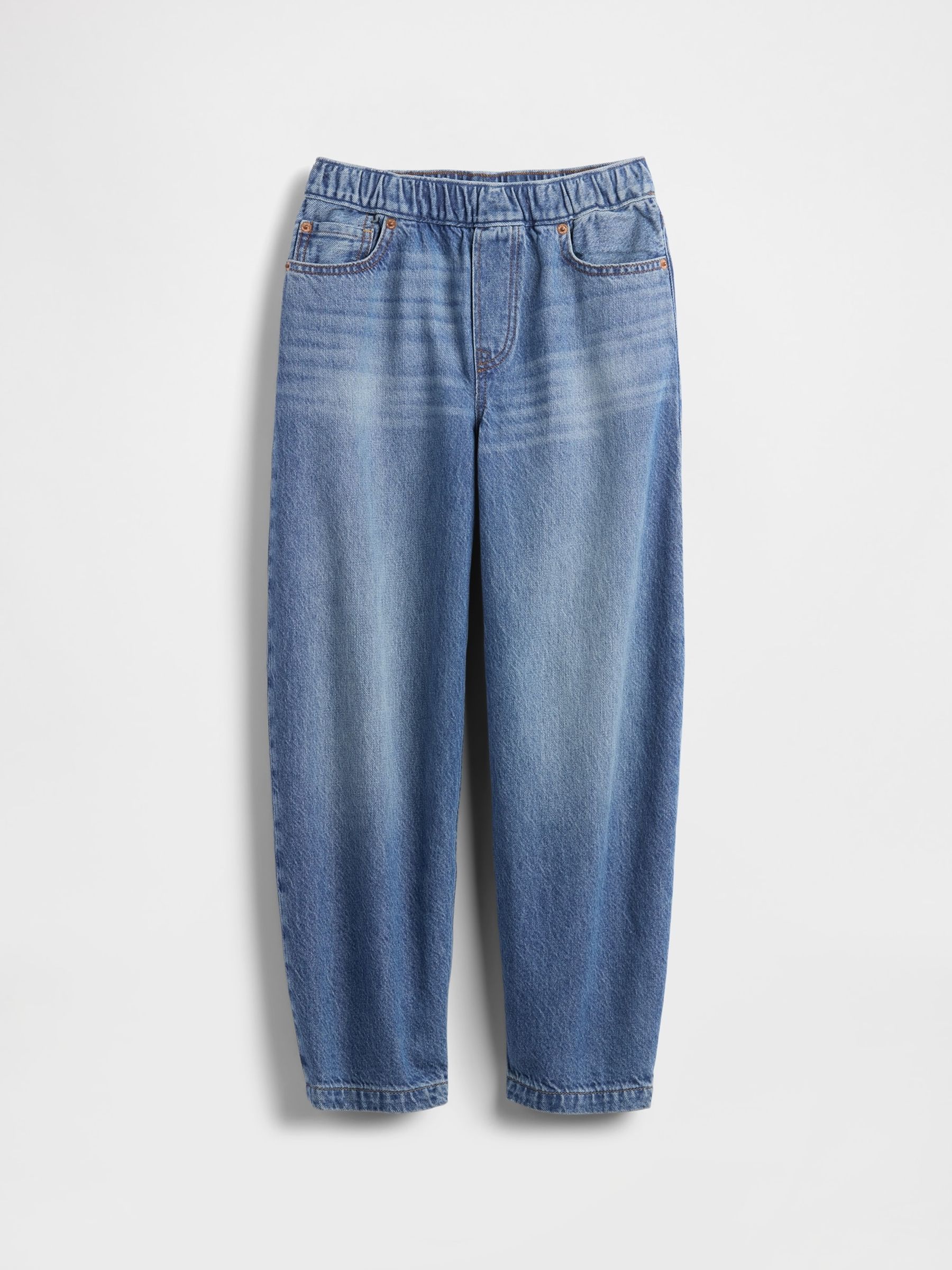 Blue Easy Baggy Barrel Jeans (4-13yrs) - Image 4 of 5