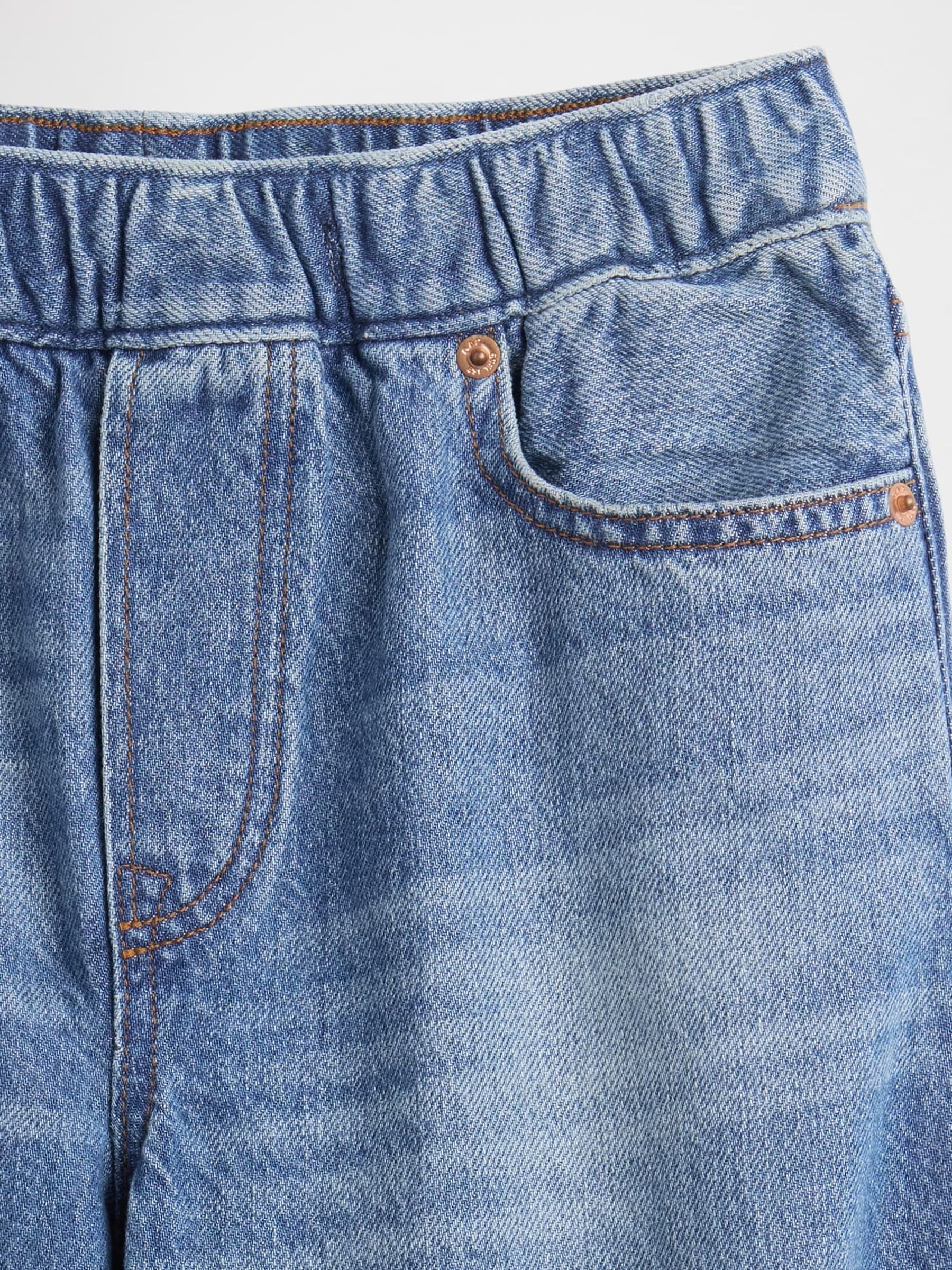 Blue Easy Baggy Barrel Jeans (4-13yrs) - Image 5 of 5 Blue Easy Baggy Barrel Jeans (4-13yrs) - Image 5 of 5