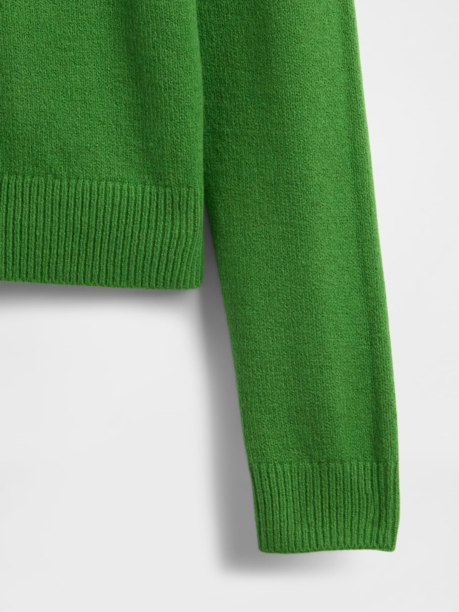 Green CashSoft Crew Neck Jumper - Image 4 of 4