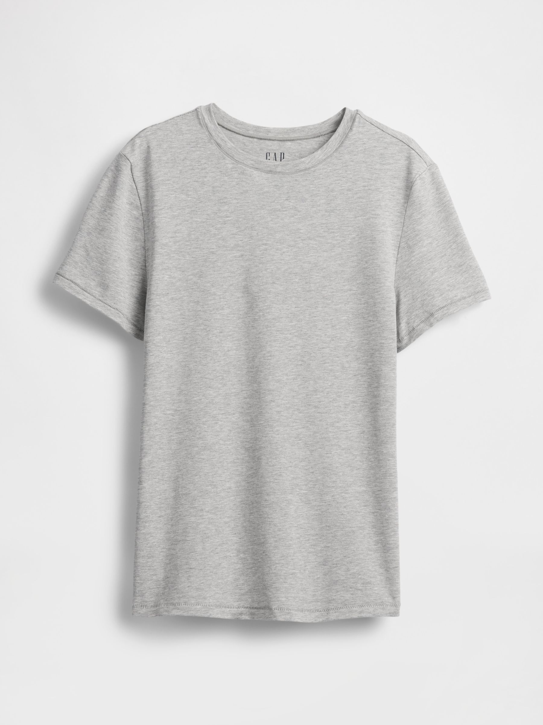 Grey Cotton VintageSoft T-Shirt - Image 4 of 5