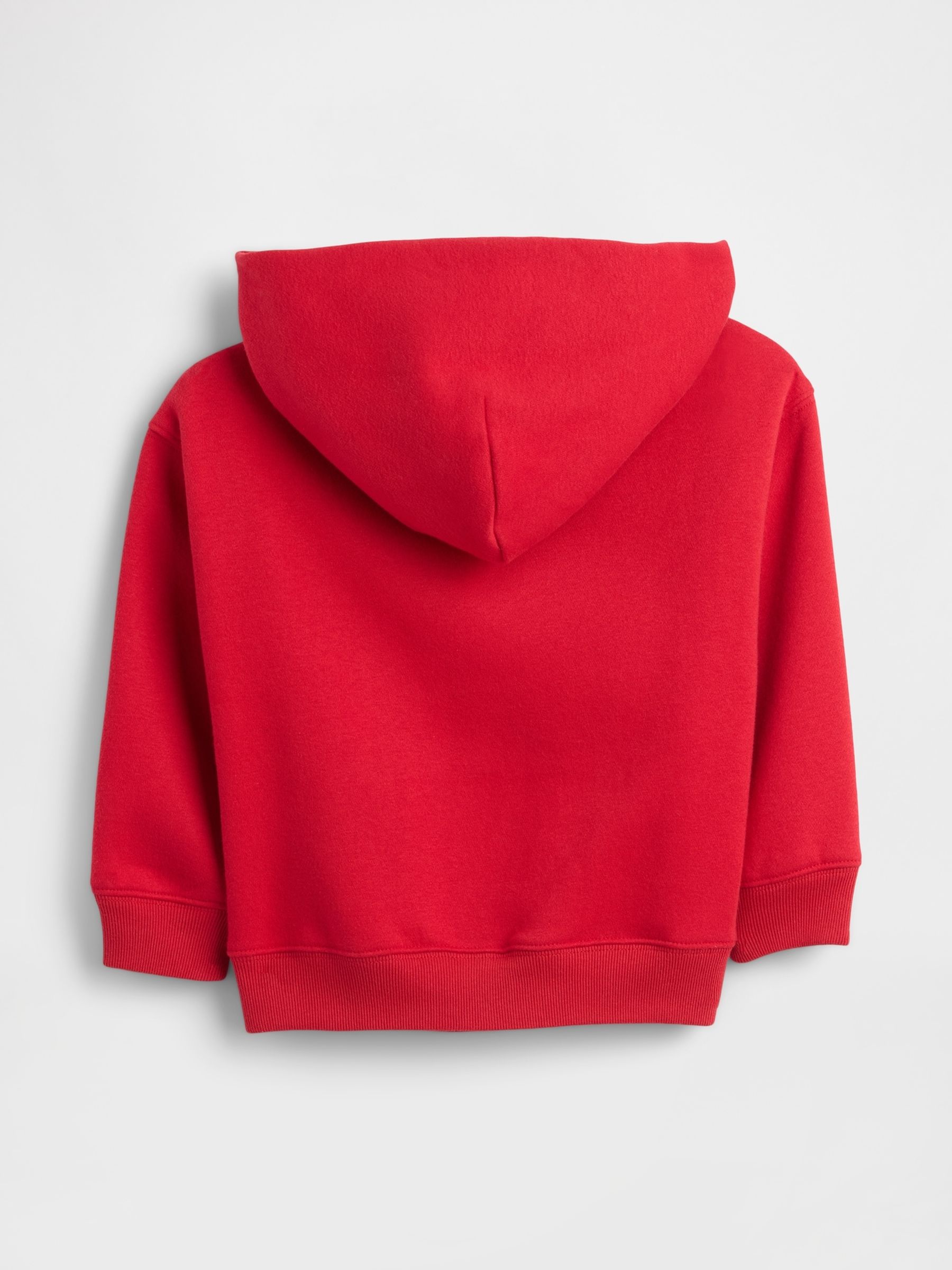 Red Brannan Bear Logo Hoodie (6mths-5yrs) - Image 2 of 2