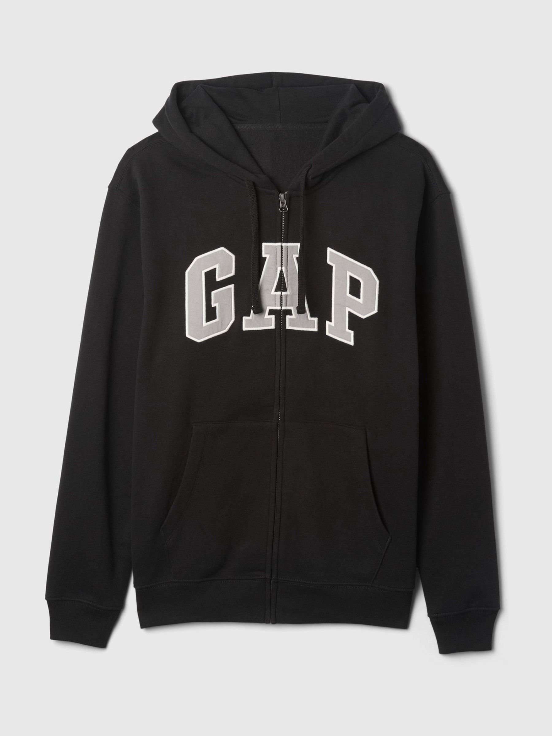 Black VintageSoft Arch Logo Zip Hoodie - Image 7 of 8