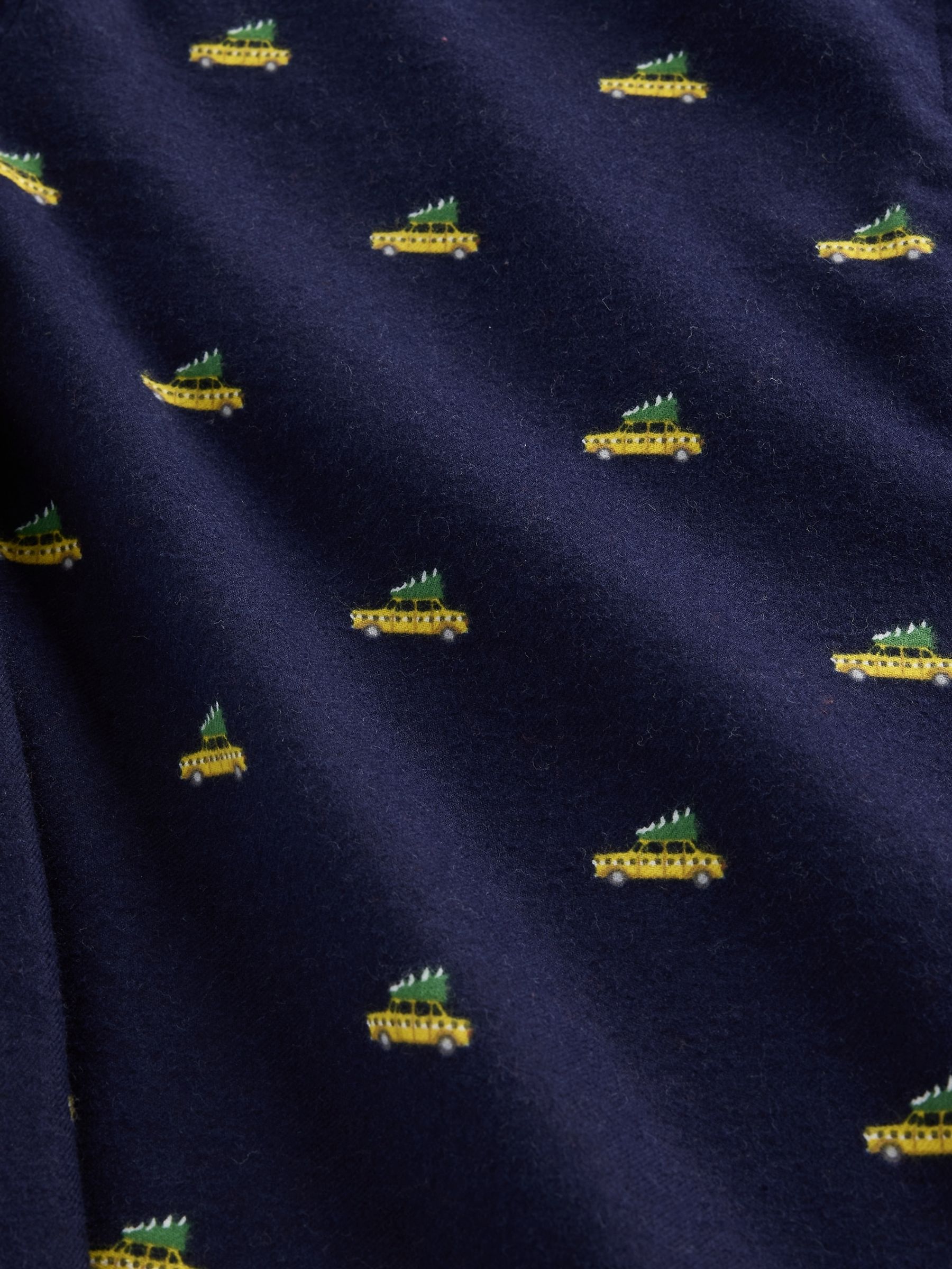 Navy Blue Softest Flannel Pyjama Bottoms - Image 3 of 3