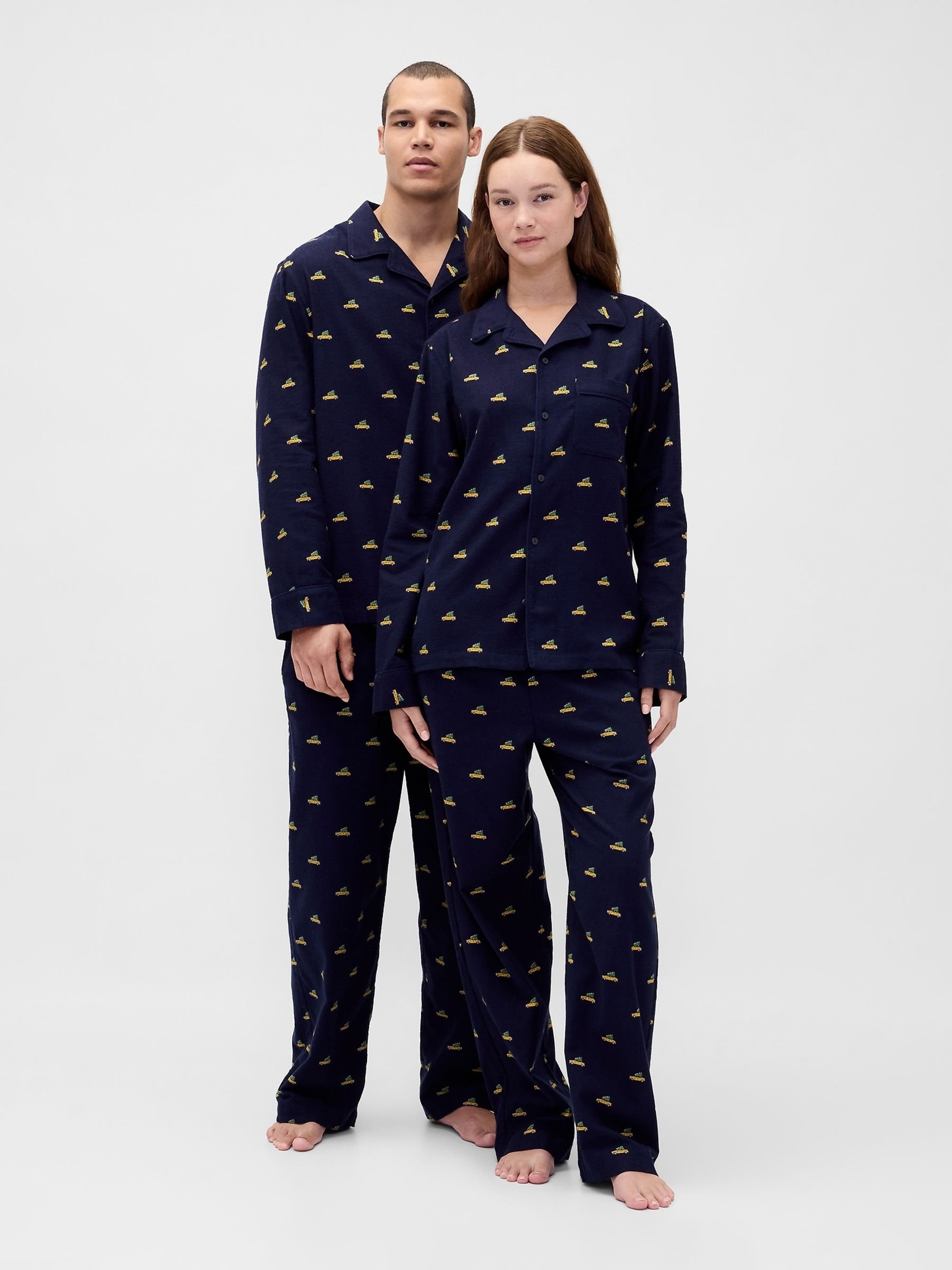 Navy Blue Softest Flannel Pyjama Bottoms - Image 6 of 6 Navy Blue Softest Flannel Pyjama Bottoms - Image 6 of 6