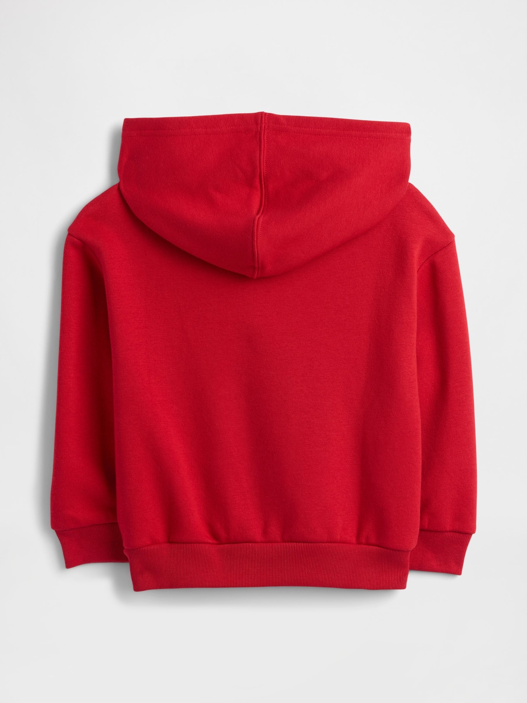 Red Disney Relaxed Logo Hoodie - Image 3 of 4