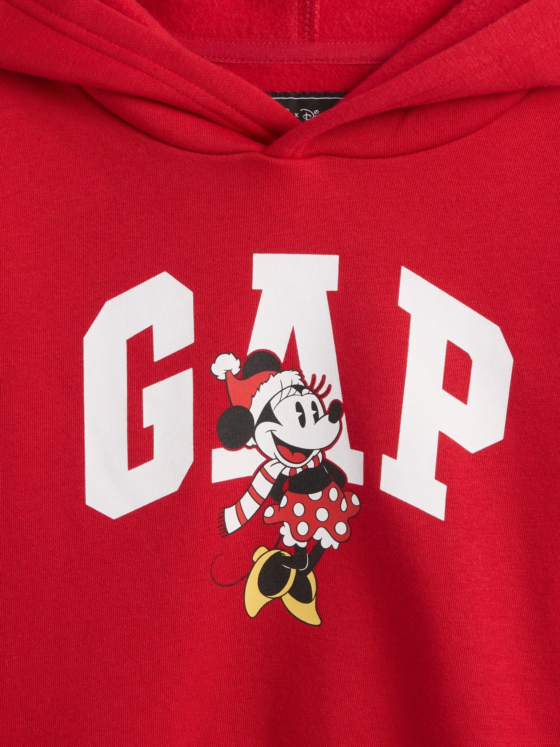Red Disney Relaxed Logo Hoodie - Image 4 of 4
