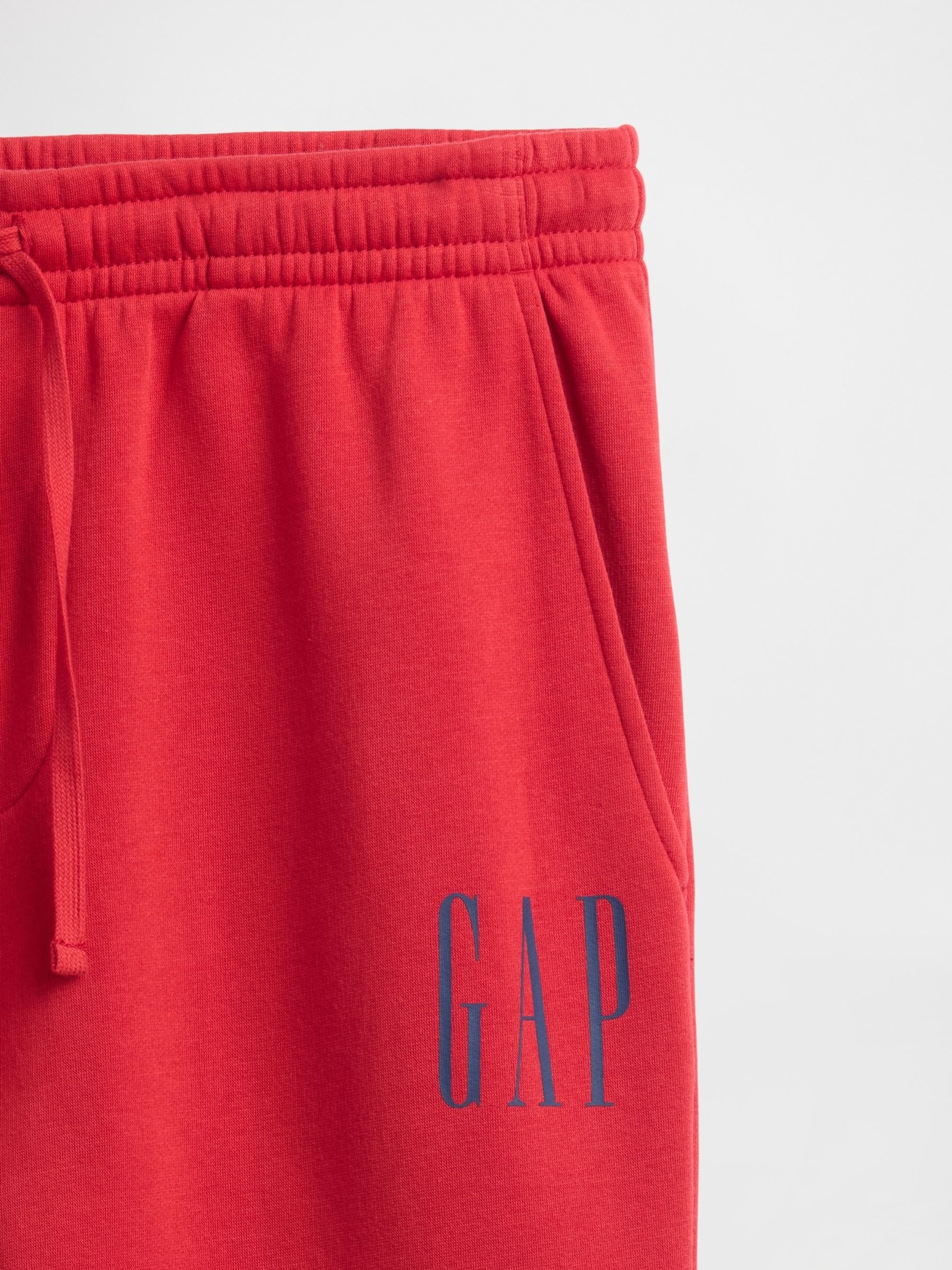 Red Logo Straight-Leg Joggers - Image 4 of 4