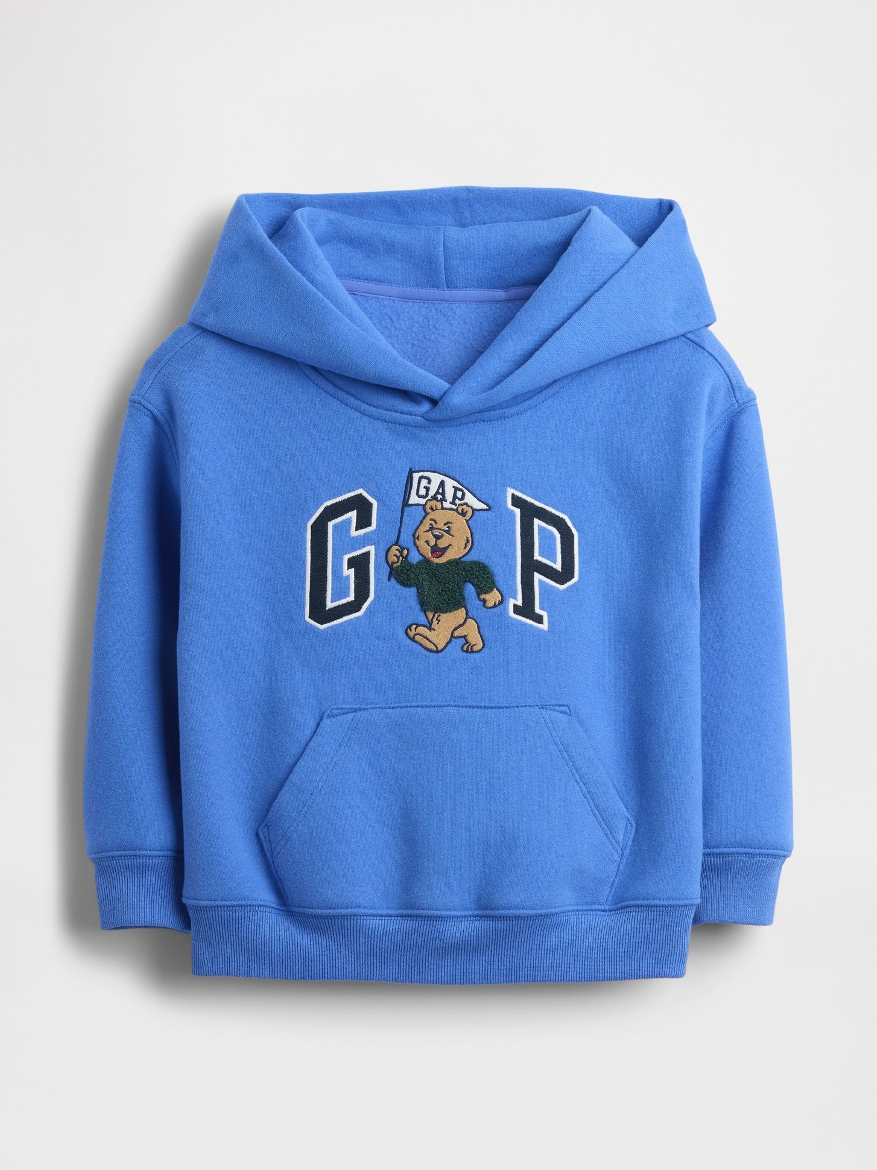 Blue Brannan Bear Logo Hoodie (6mths-5yrs) - Image 1 of 1