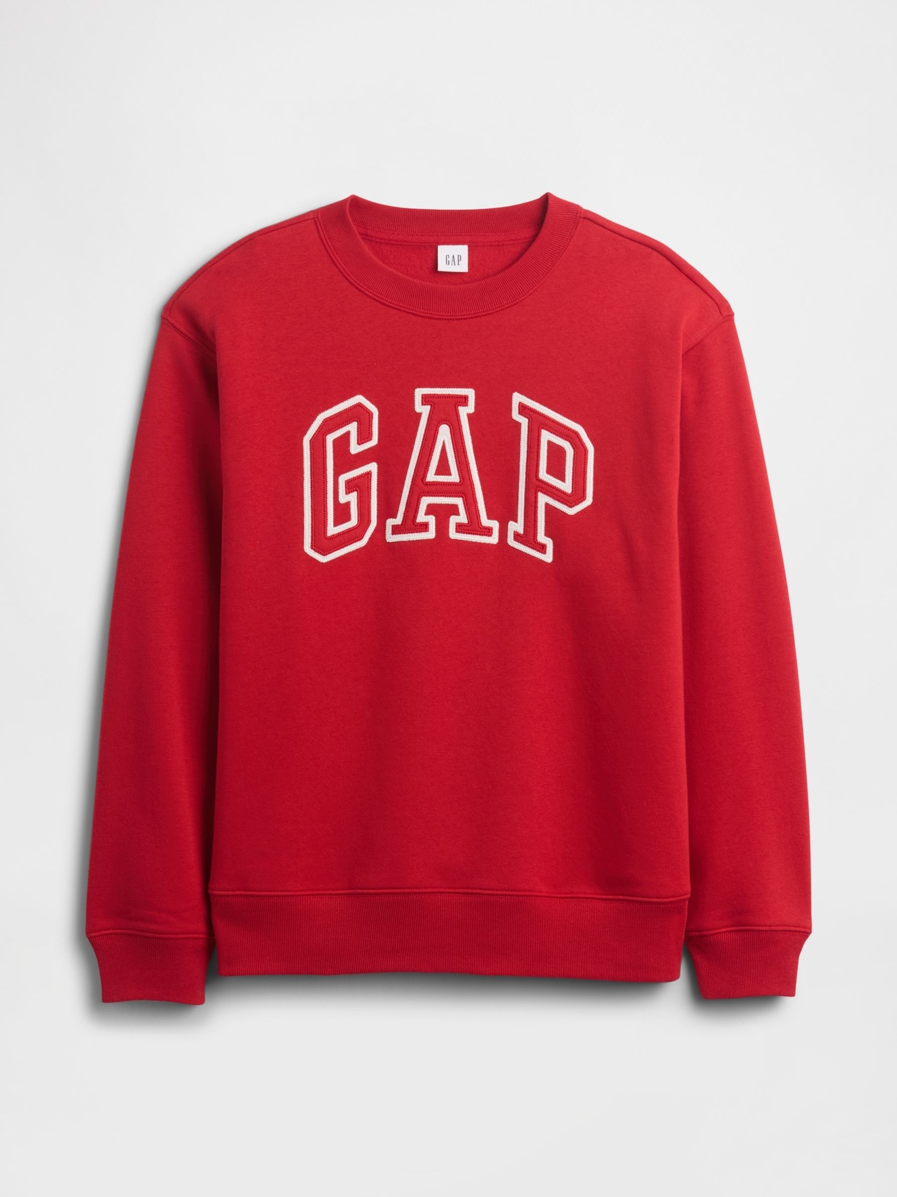 Red Logo Fleece Sweatshirt - Image 5 of 5