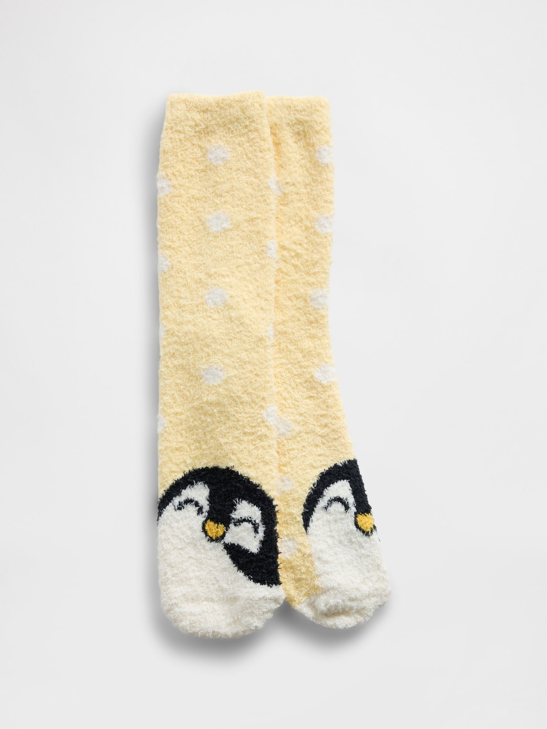 Yellow Penguin Cosy Socks - Image 1 of 1