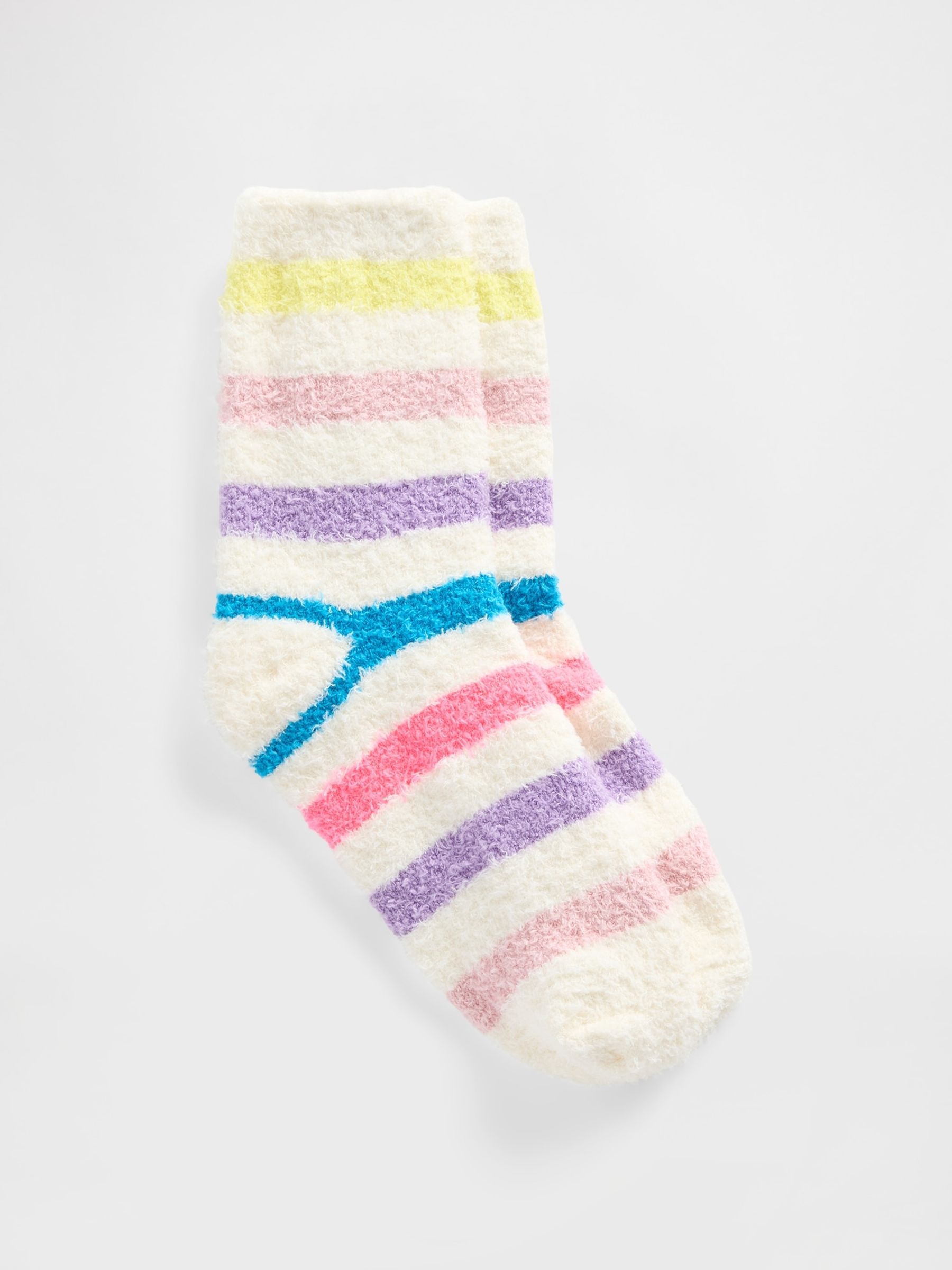 Multi Stripe Cosy Socks - Image 1 of 1
