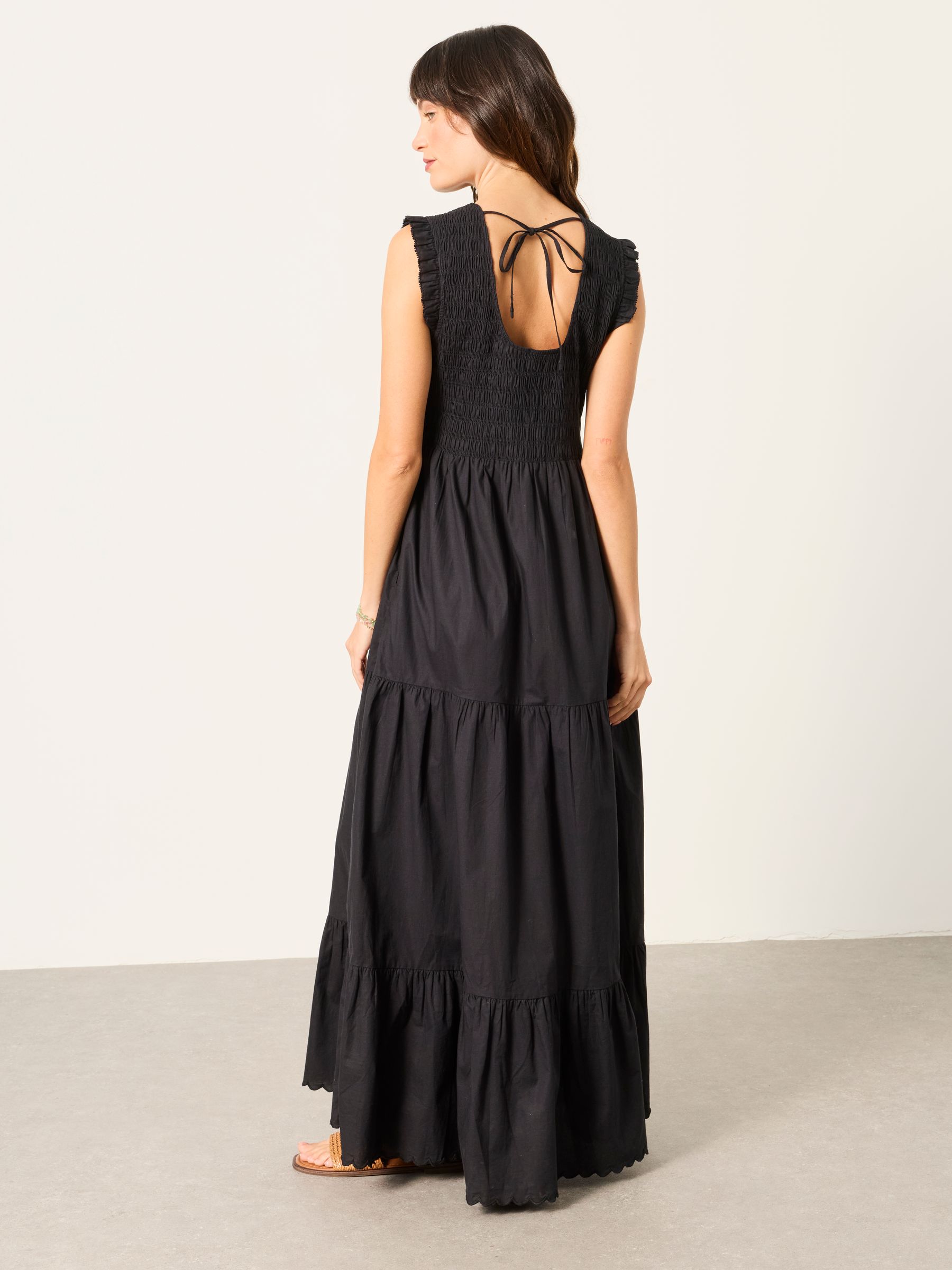 Anais Black Regular Maxi Dress - Image 2 of 6