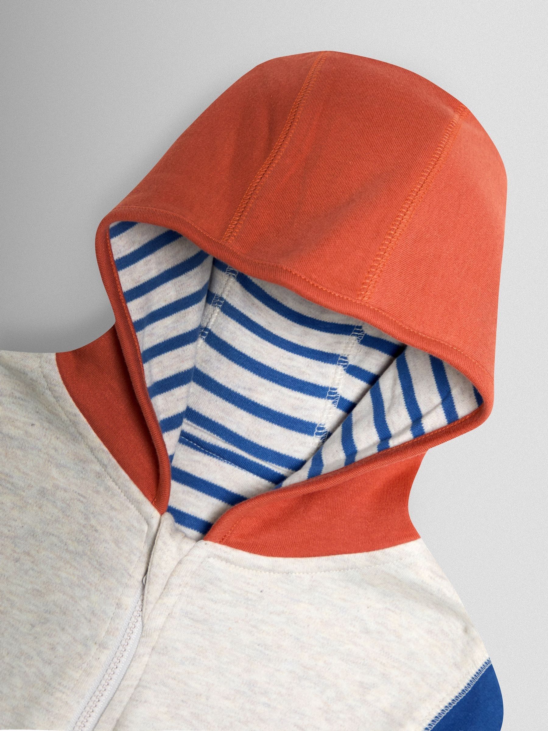 Natural Tractor Appliqué Reversible Hoodie - Image 5 of 7