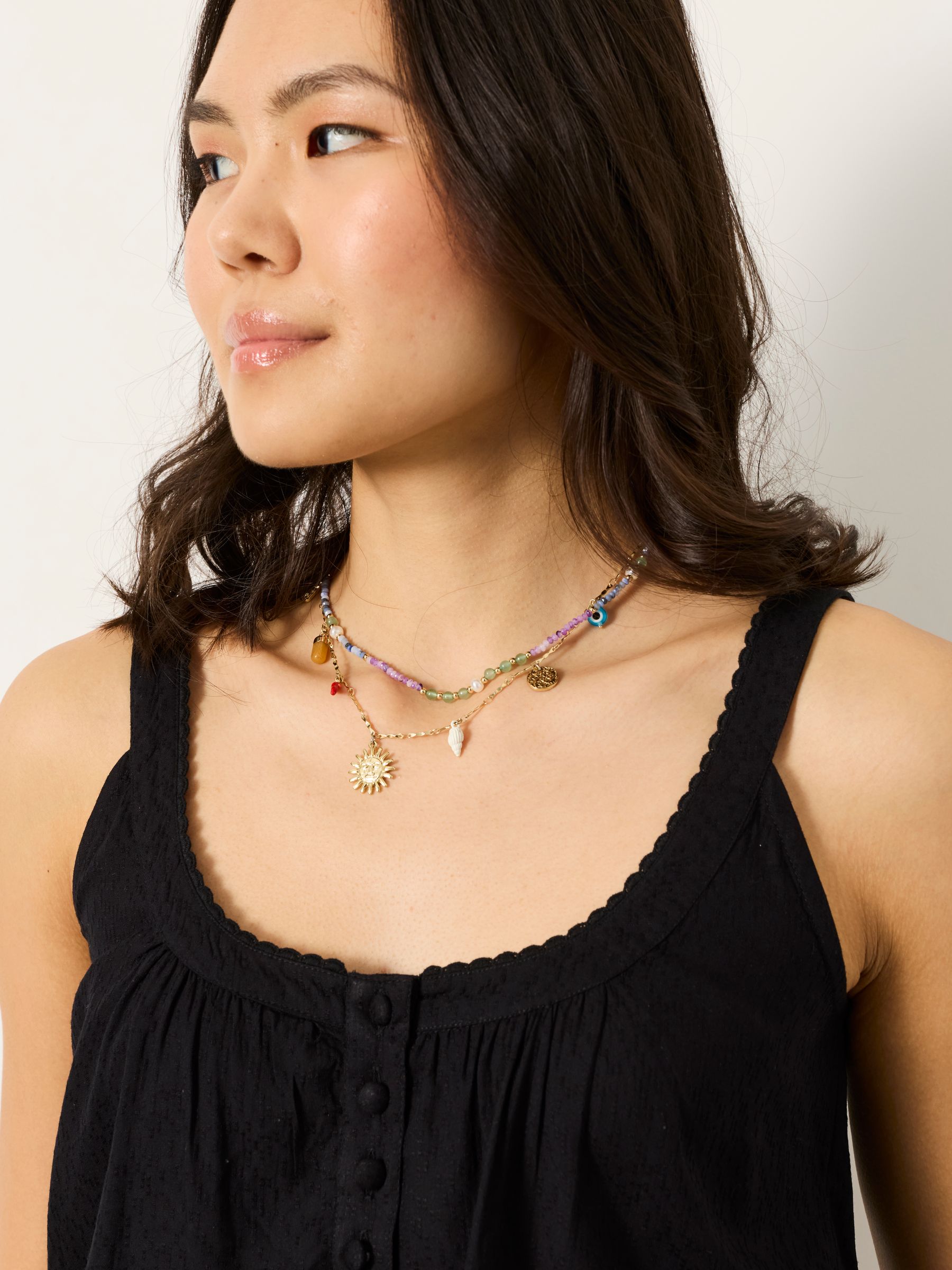 Layla Black Regular Cami - Image 5 of 6