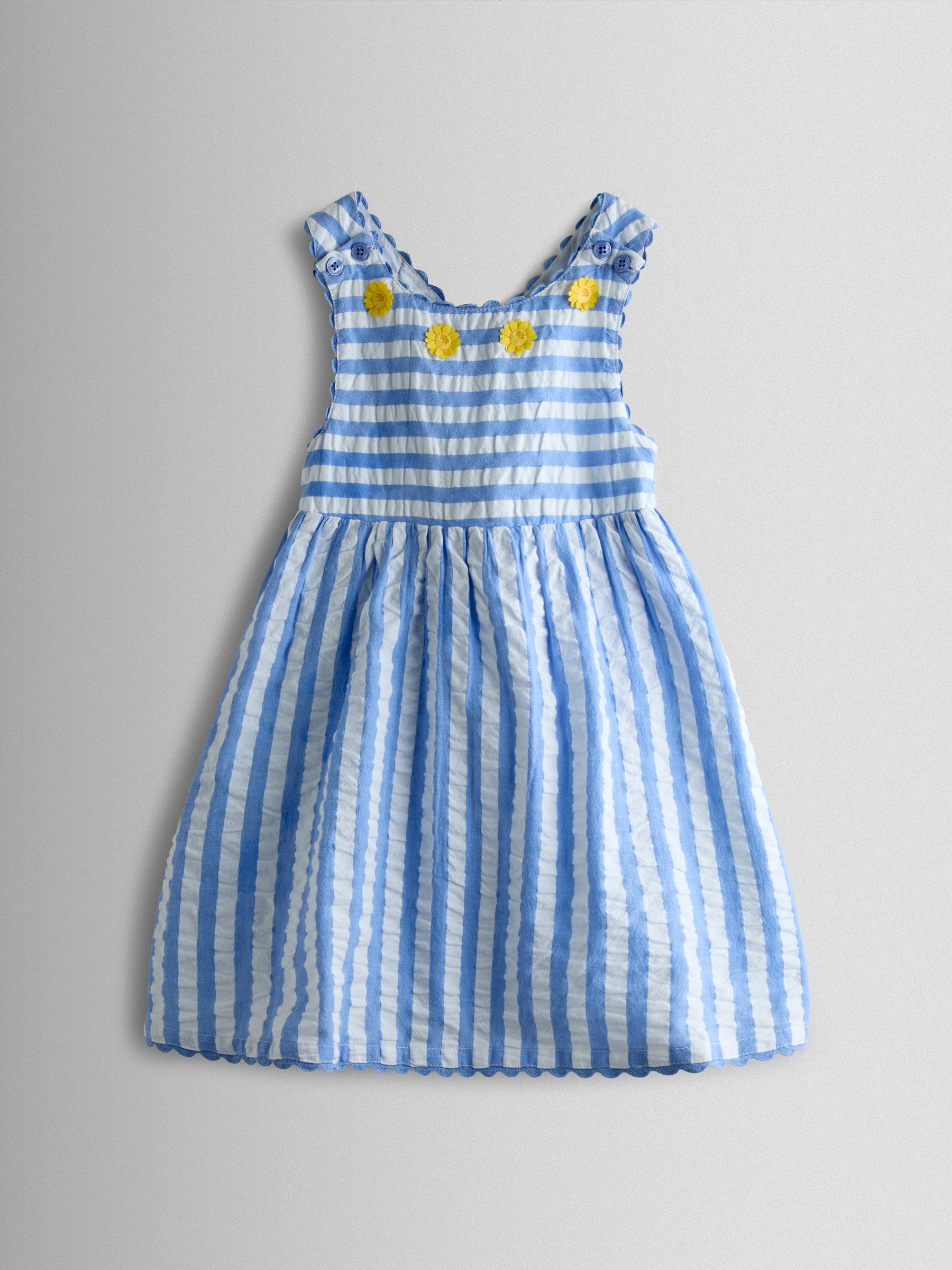Blue Cross Back Applique Sun Dress - Image 2 of 4