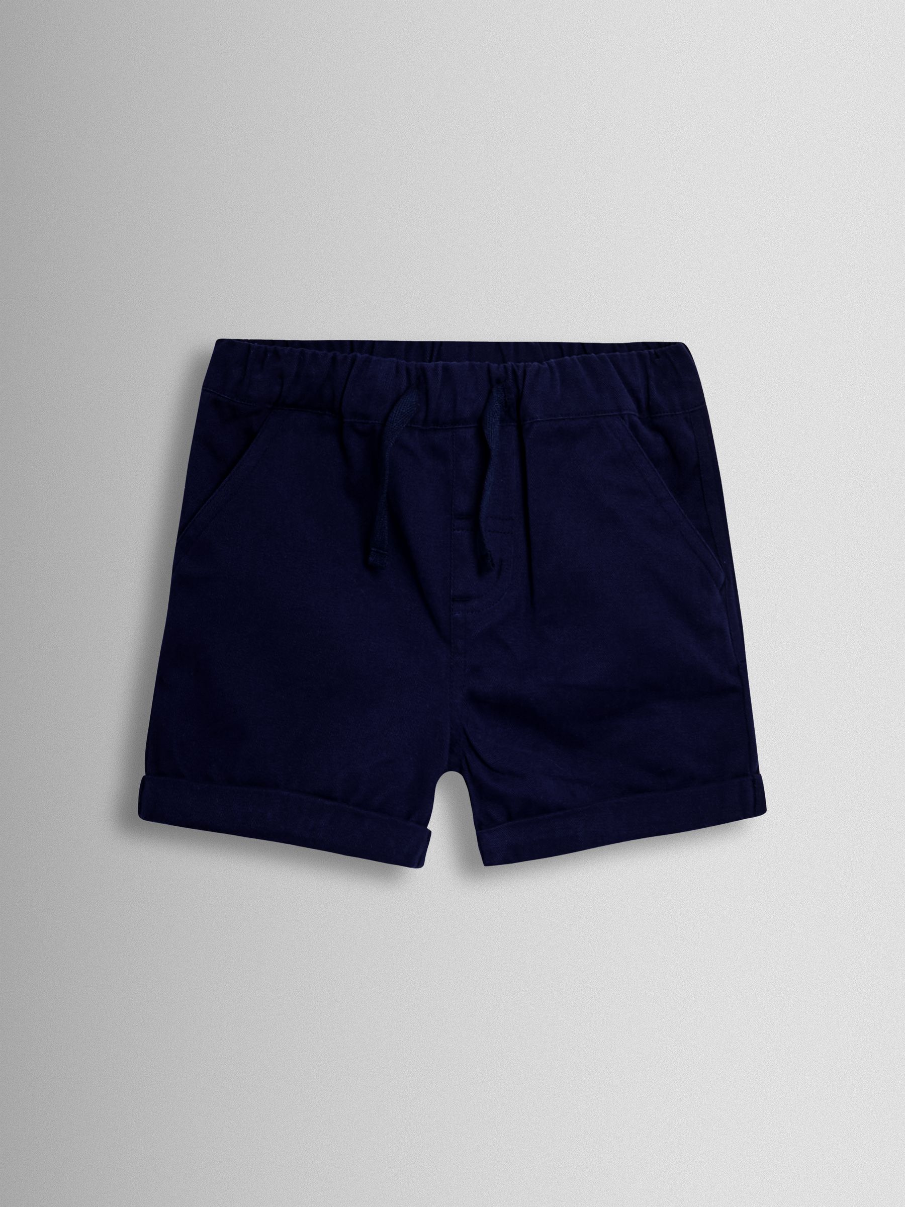 Blue 2-Piece Shirt & Twill Shorts Set - Image 4 of 6