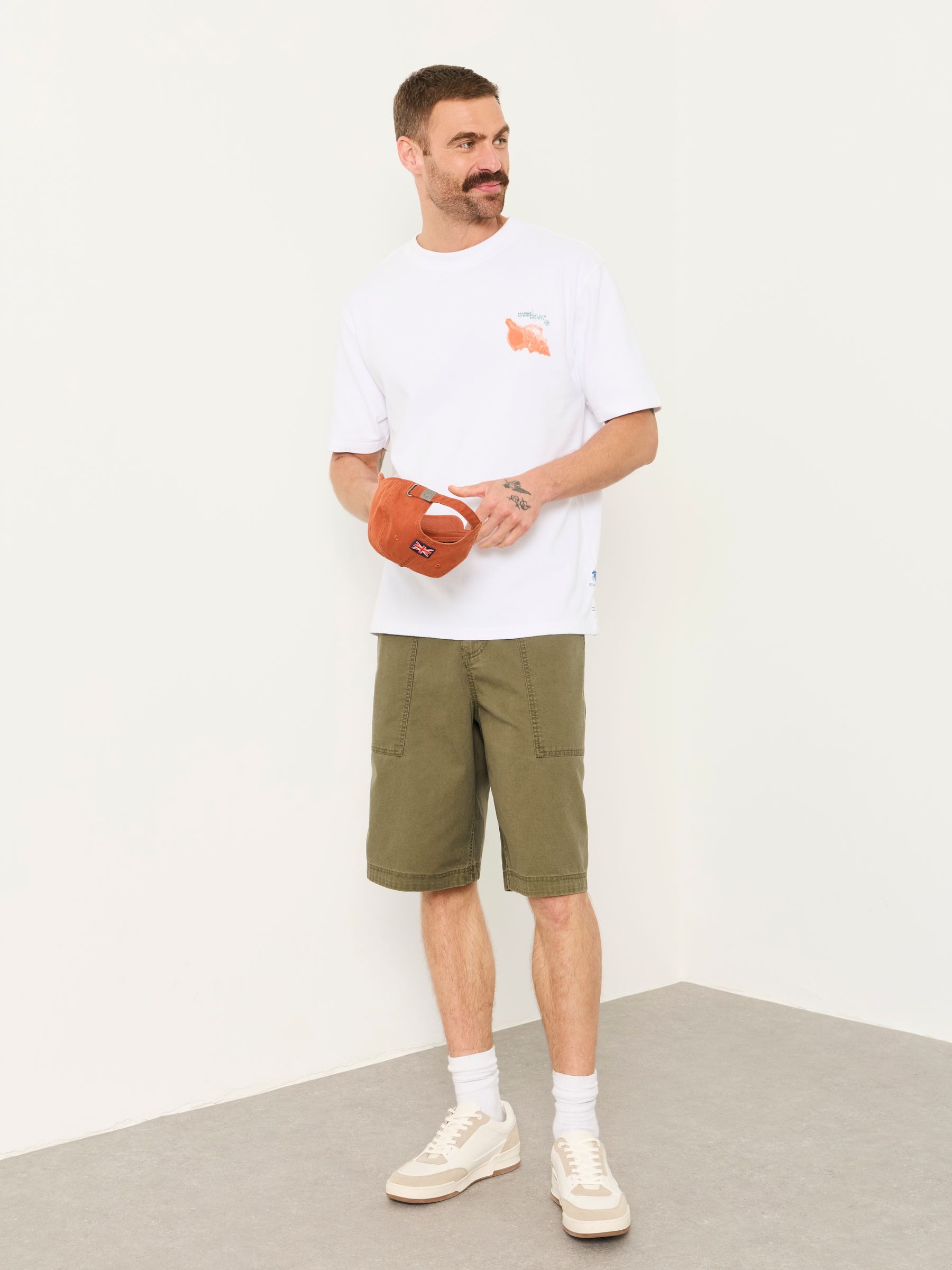 Pascal Khaki Green Utility Shorts - Image 5 of 6