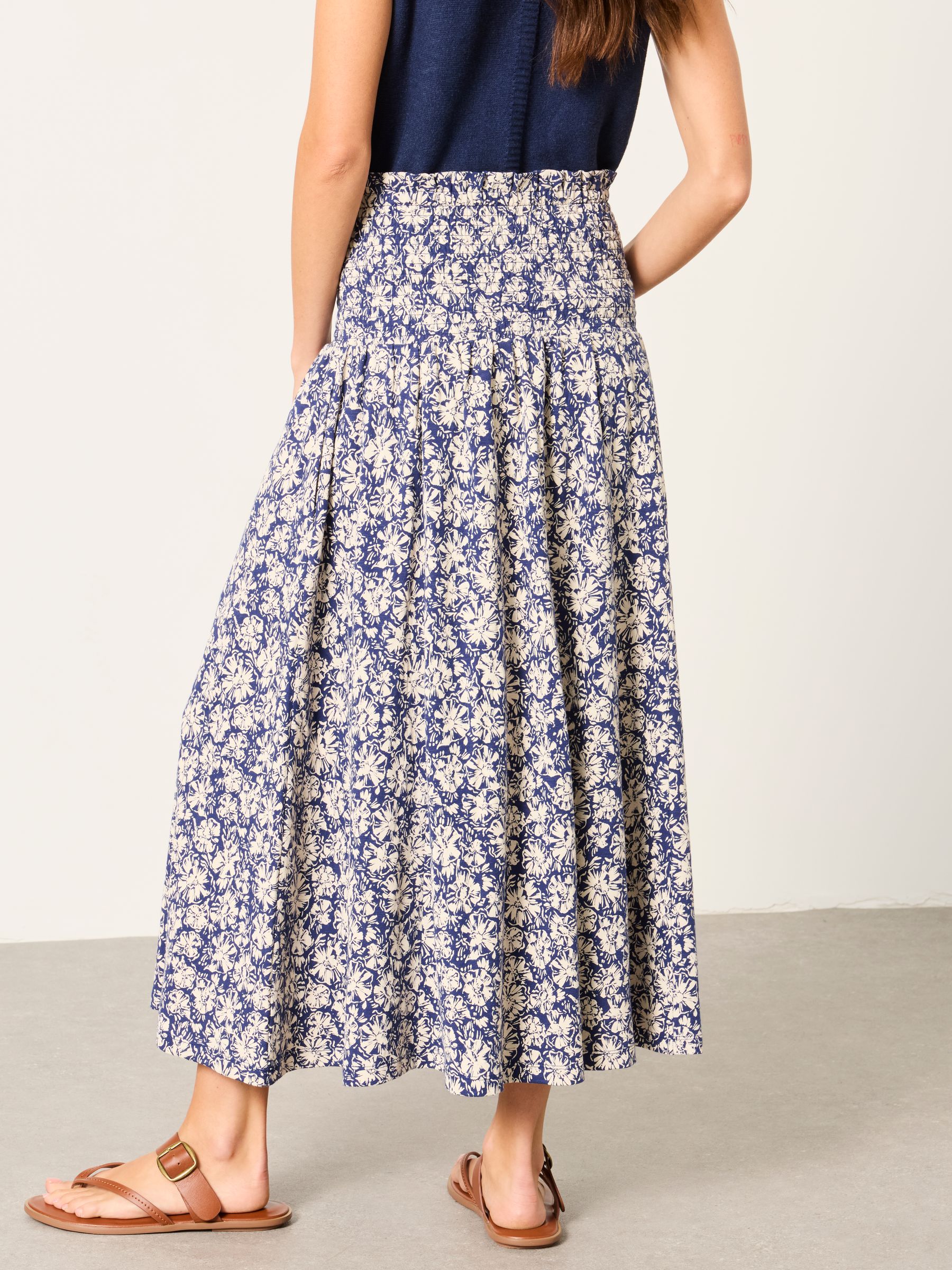 Blue Shells Harlow Jersey Midi Skirt - Image 2 of 5