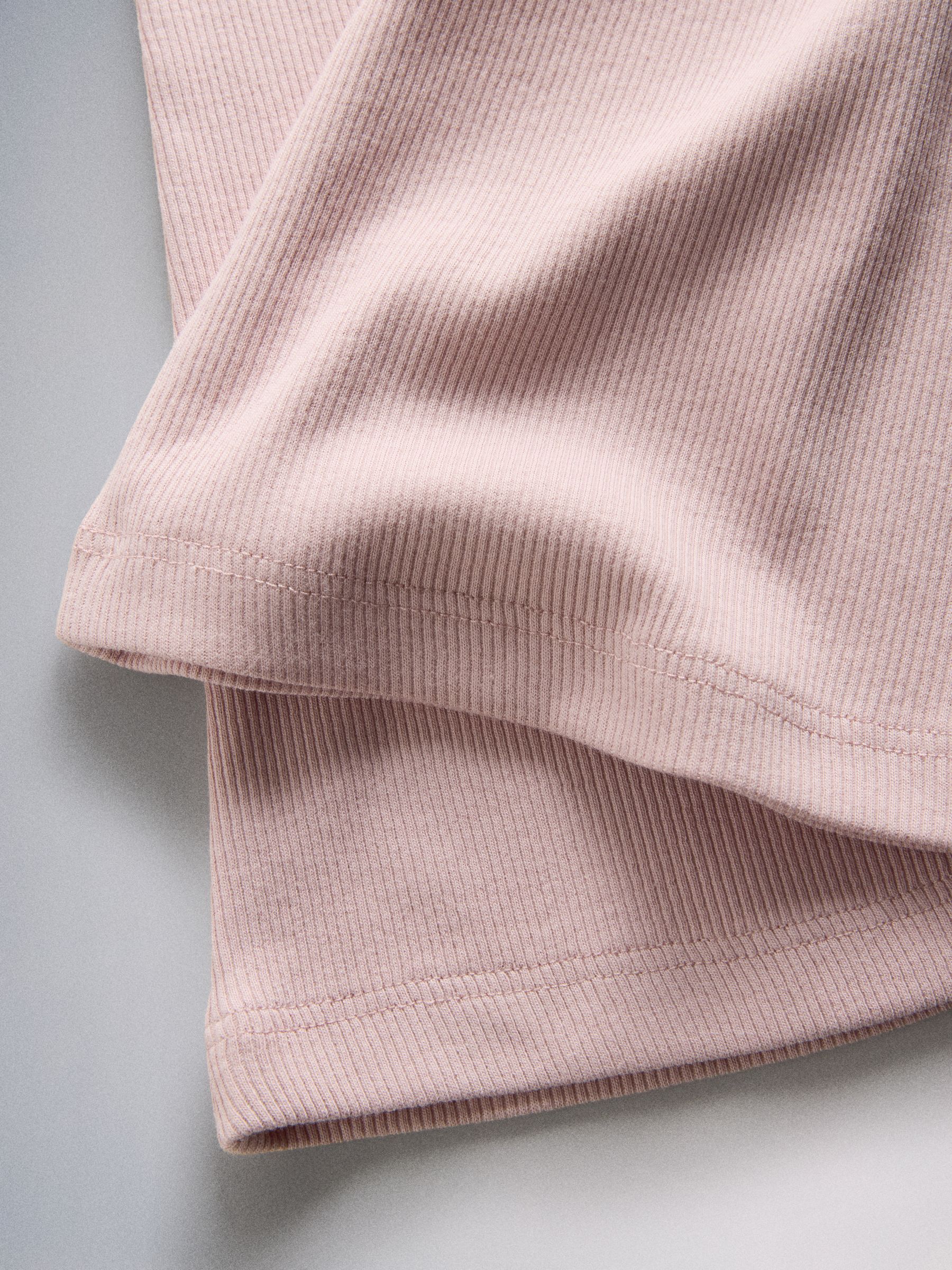 4 Pack Ribbed Flare Leggings Black/Brown/Pink - Image 6 of 6 4 Pack Ribbed Flare Leggings Black/Brown/Pink - Image 6 of 6