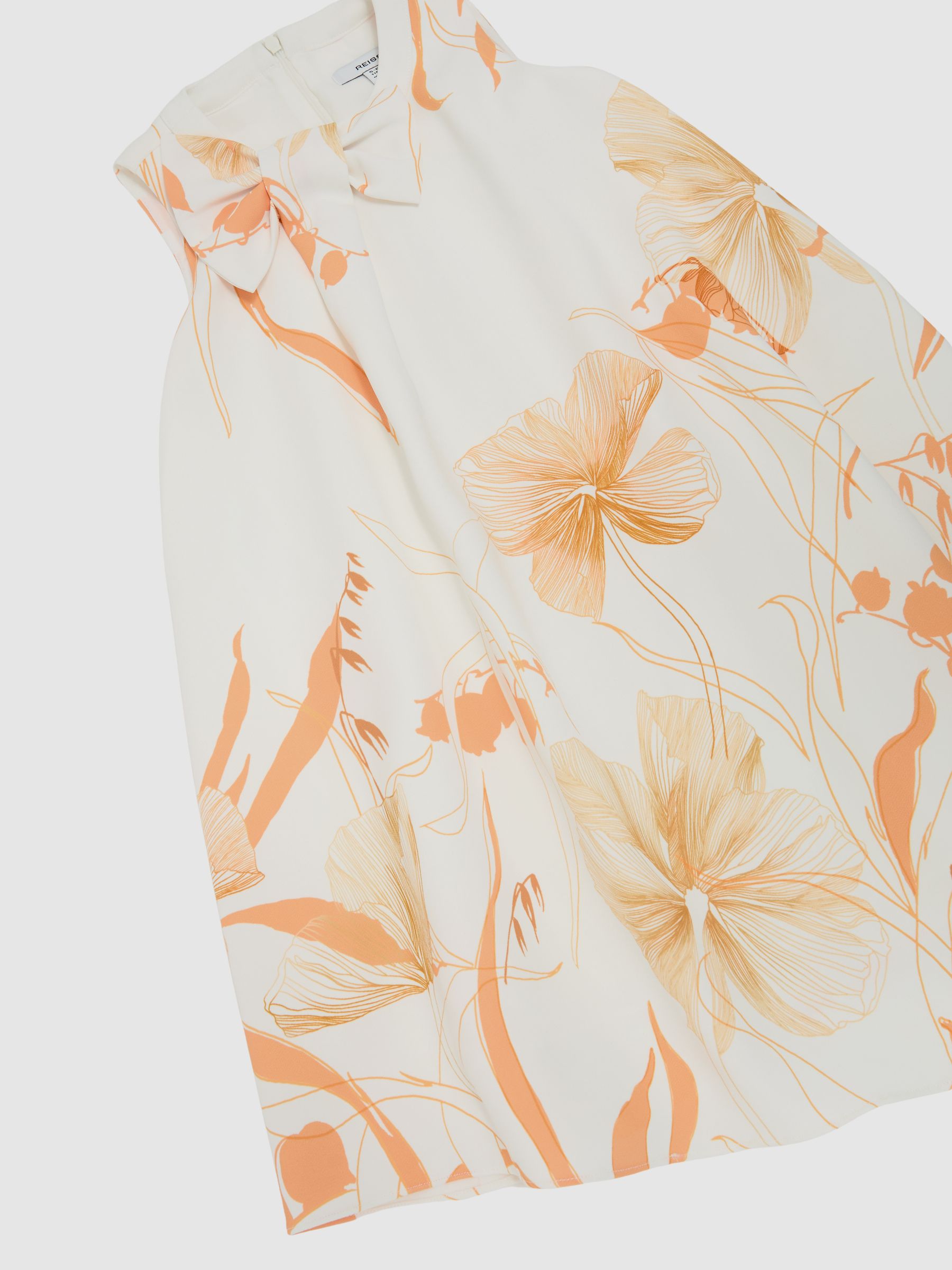 Drape Shift Dress in Multi - Image 3 of 4