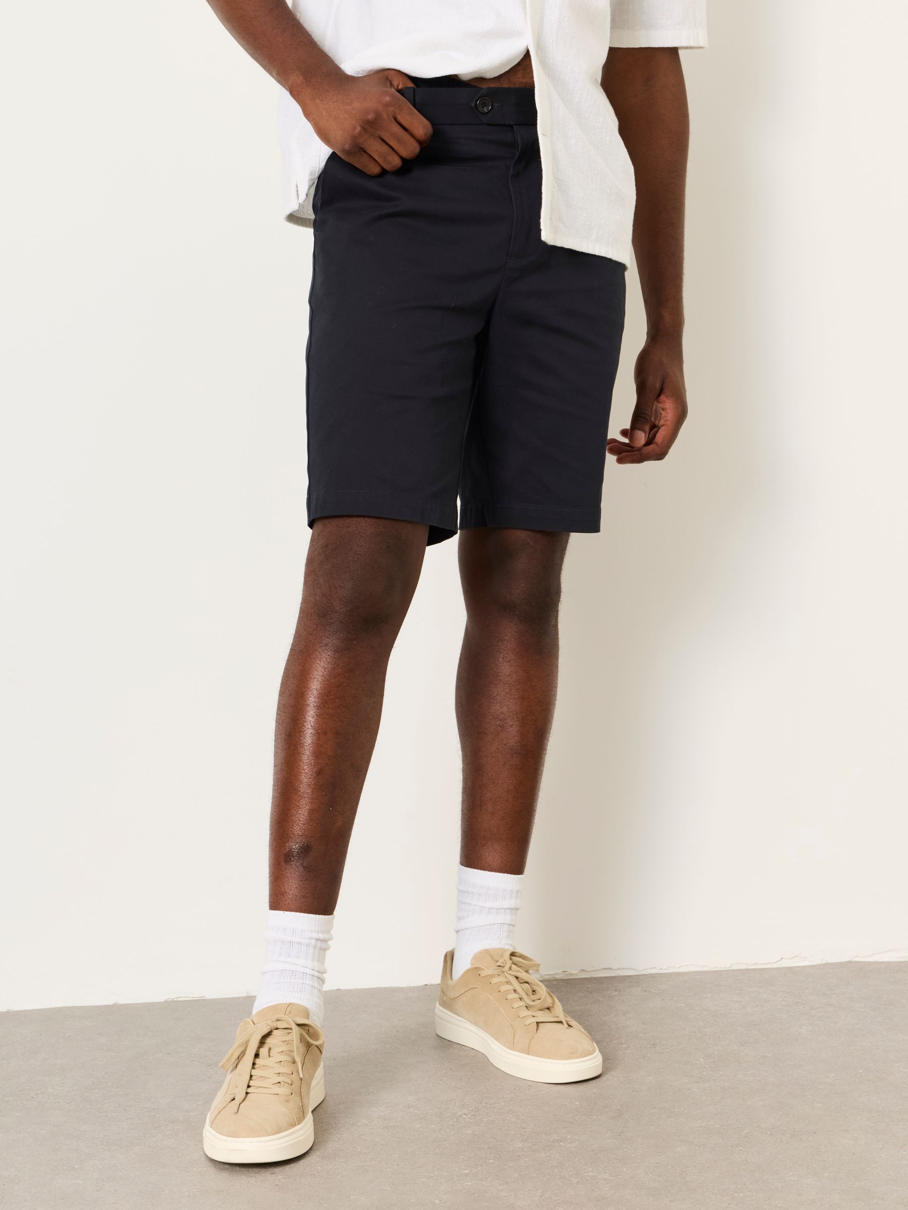 Navy Bosbury City Chino Shorts - Image 1 of 6