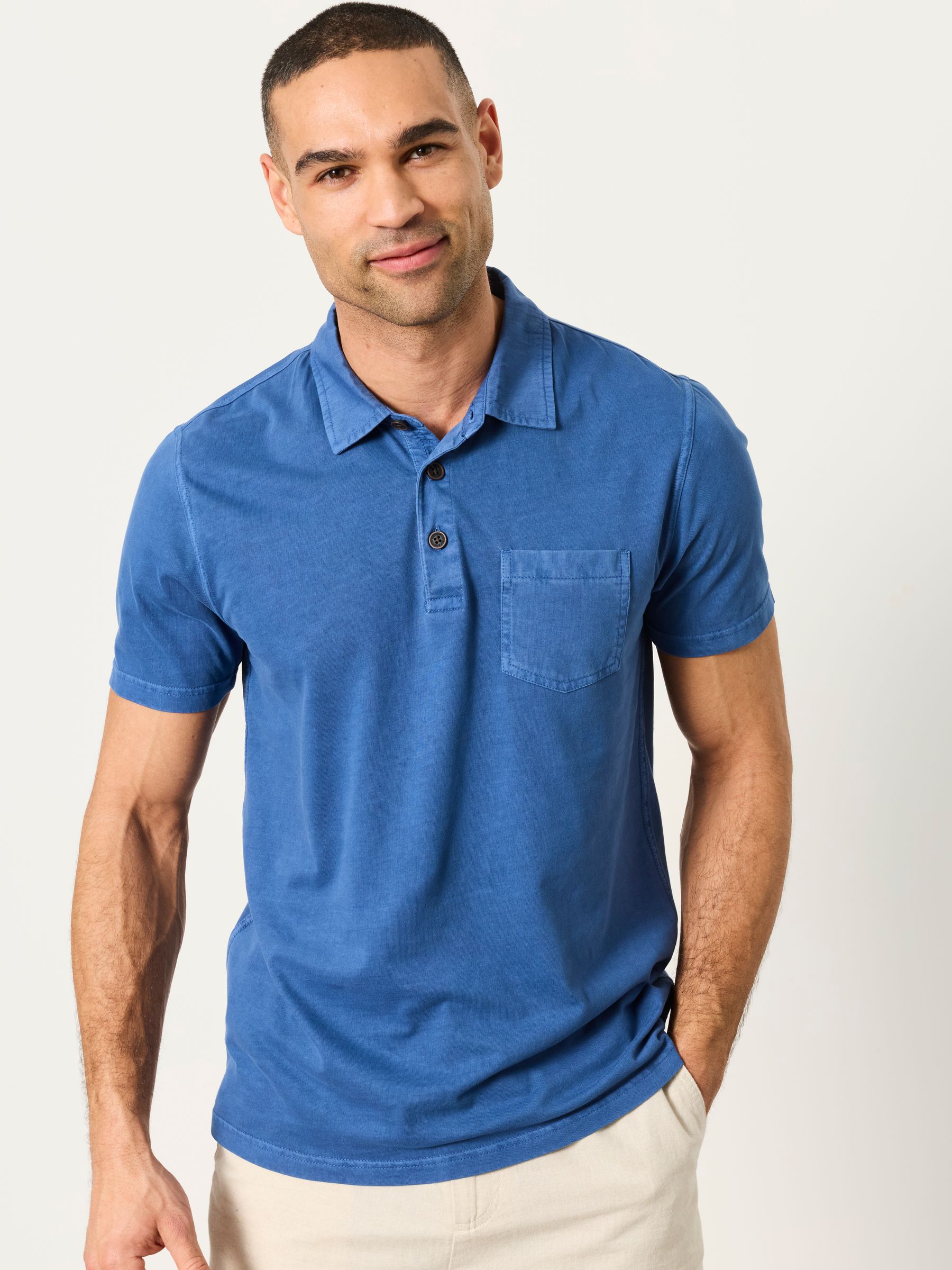Stoke Indigo Blue Polo - Image 1 of 6