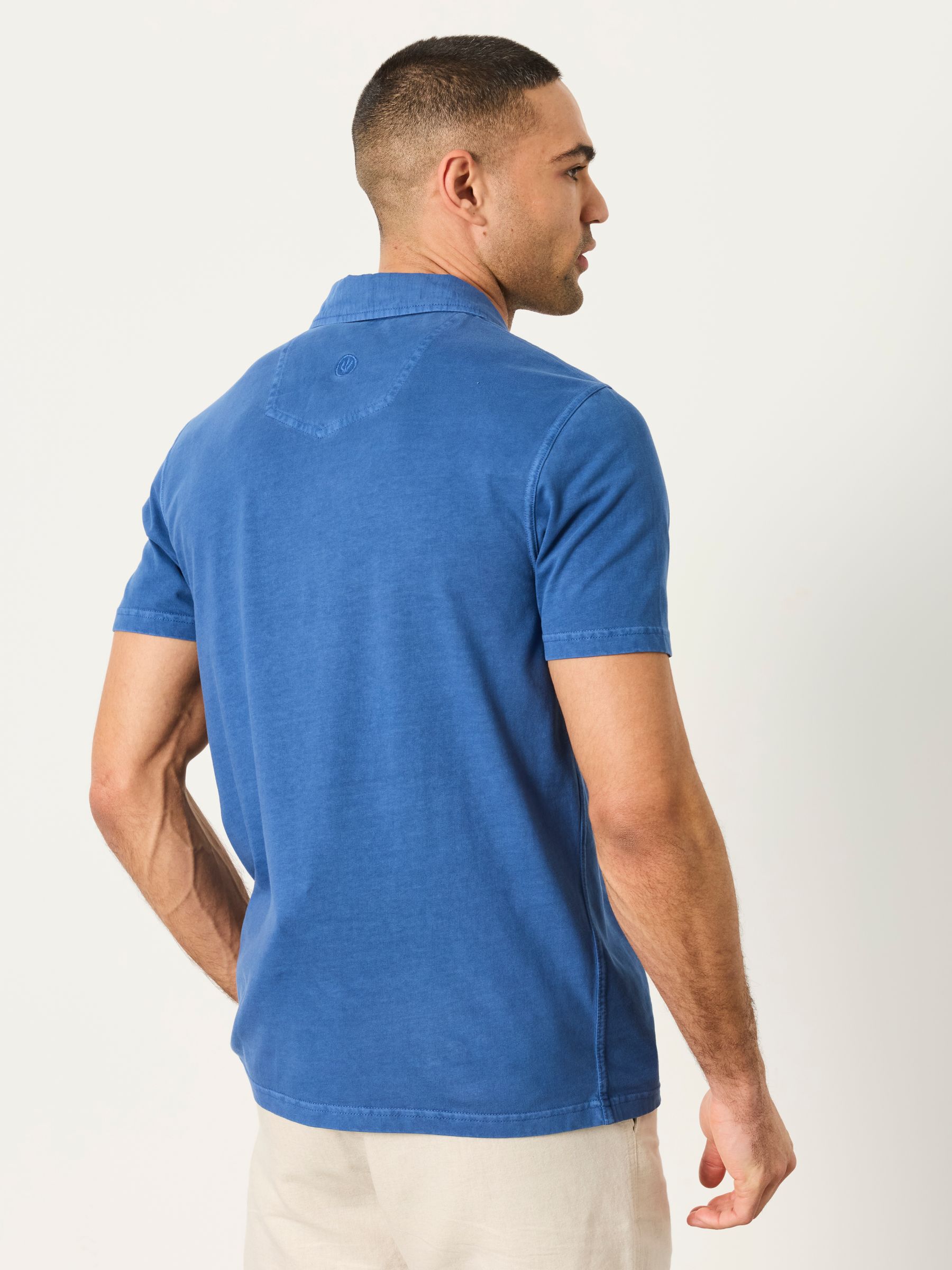 Stoke Indigo Blue Polo - Image 2 of 6 Stoke Indigo Blue Polo - Image 2 of 6