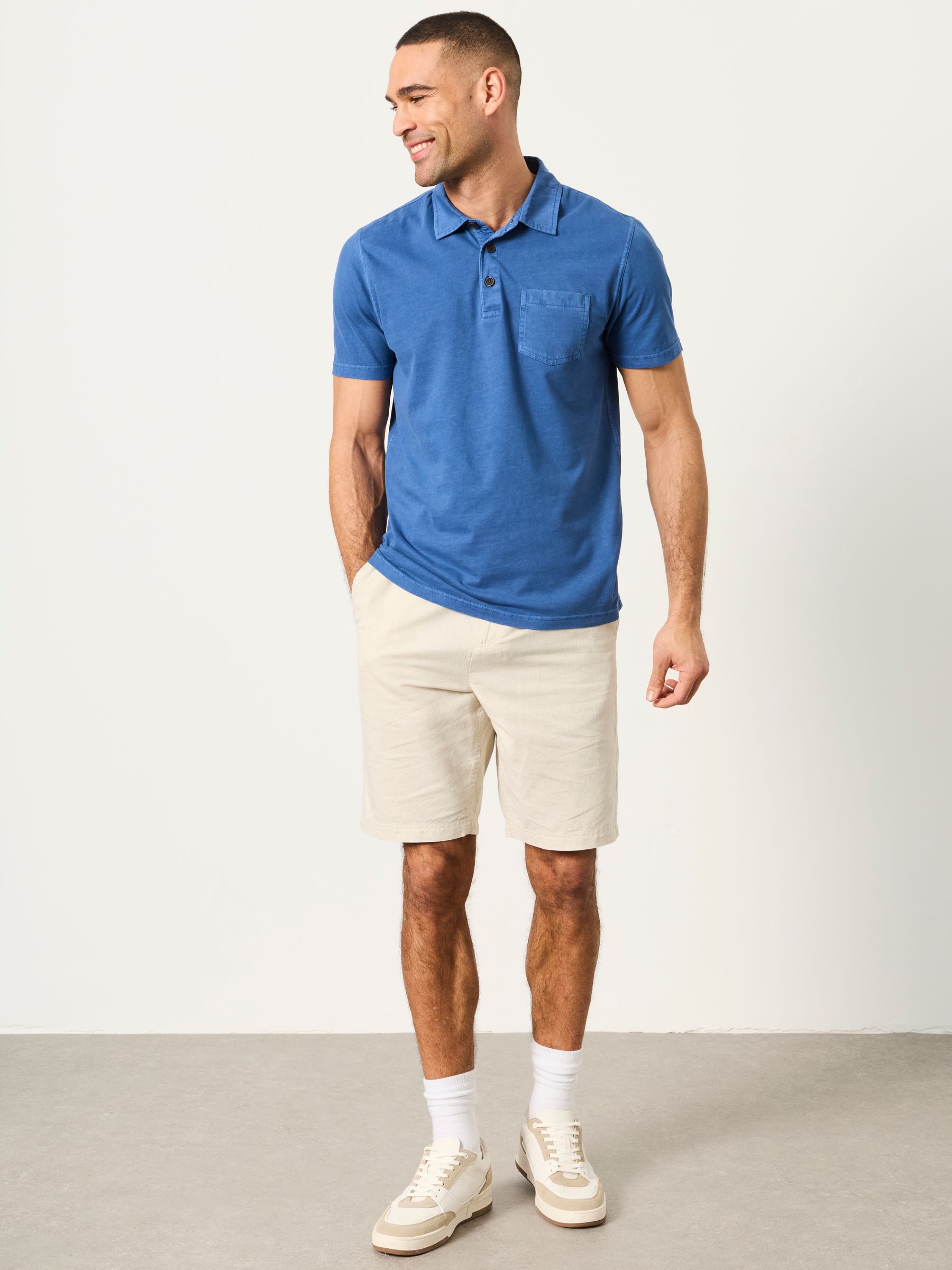 Stoke Indigo Blue Polo - Image 3 of 6