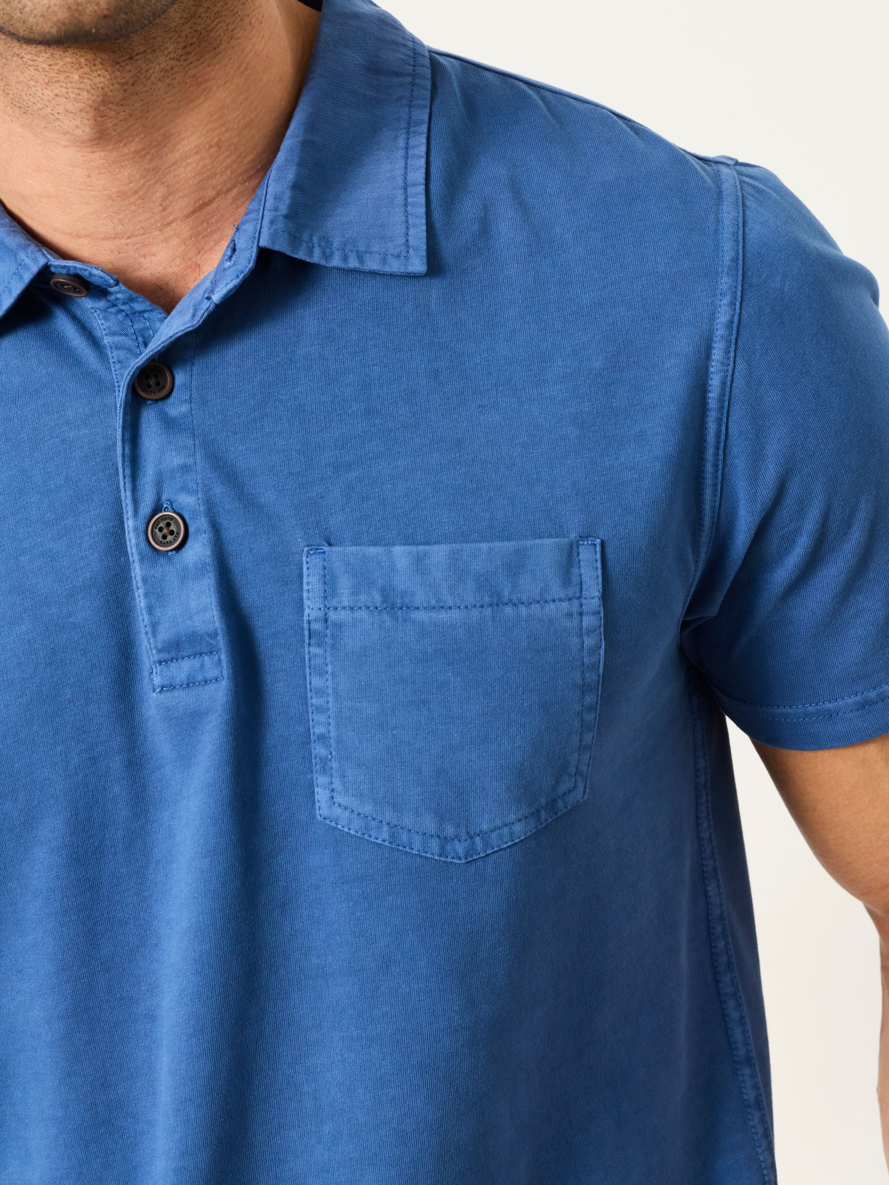 Stoke Indigo Blue Polo - Image 4 of 6