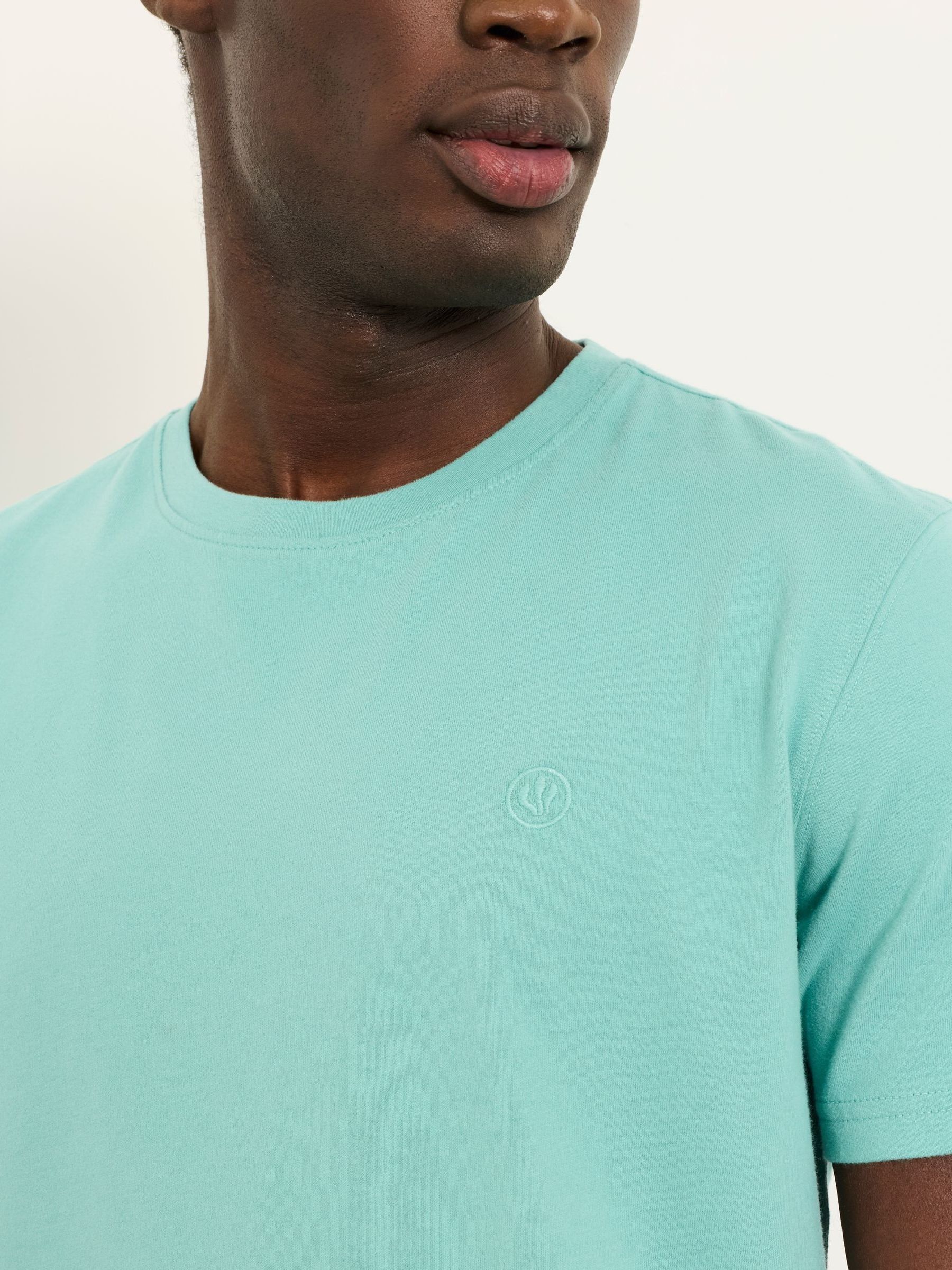 Lulworth Light Teal Short Sleeve T-Shirt - Image 4 of 5