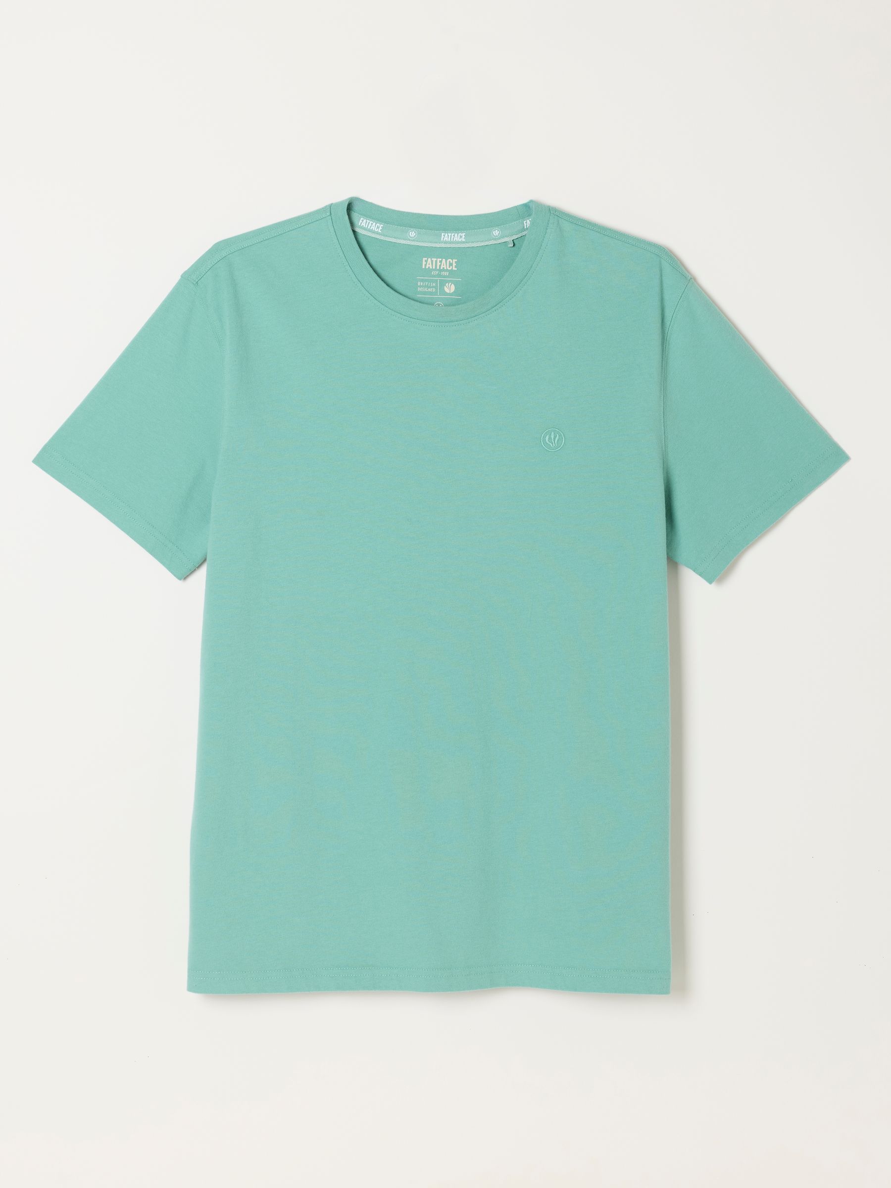 Lulworth Light Teal Short Sleeve T-Shirt - Image 5 of 5