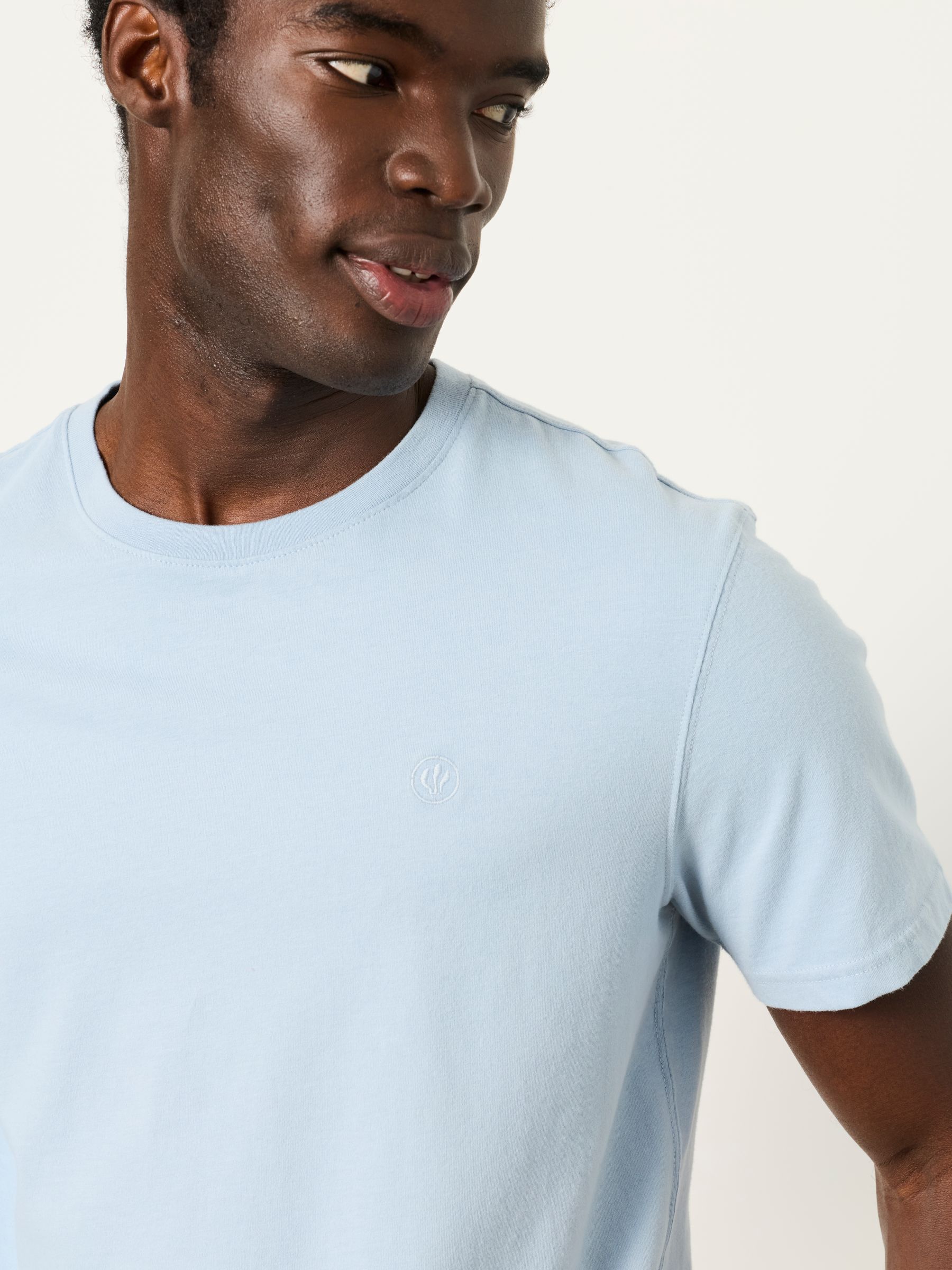 Lulworth Pale Blue Short Sleeve T-Shirt - Image 3 of 6