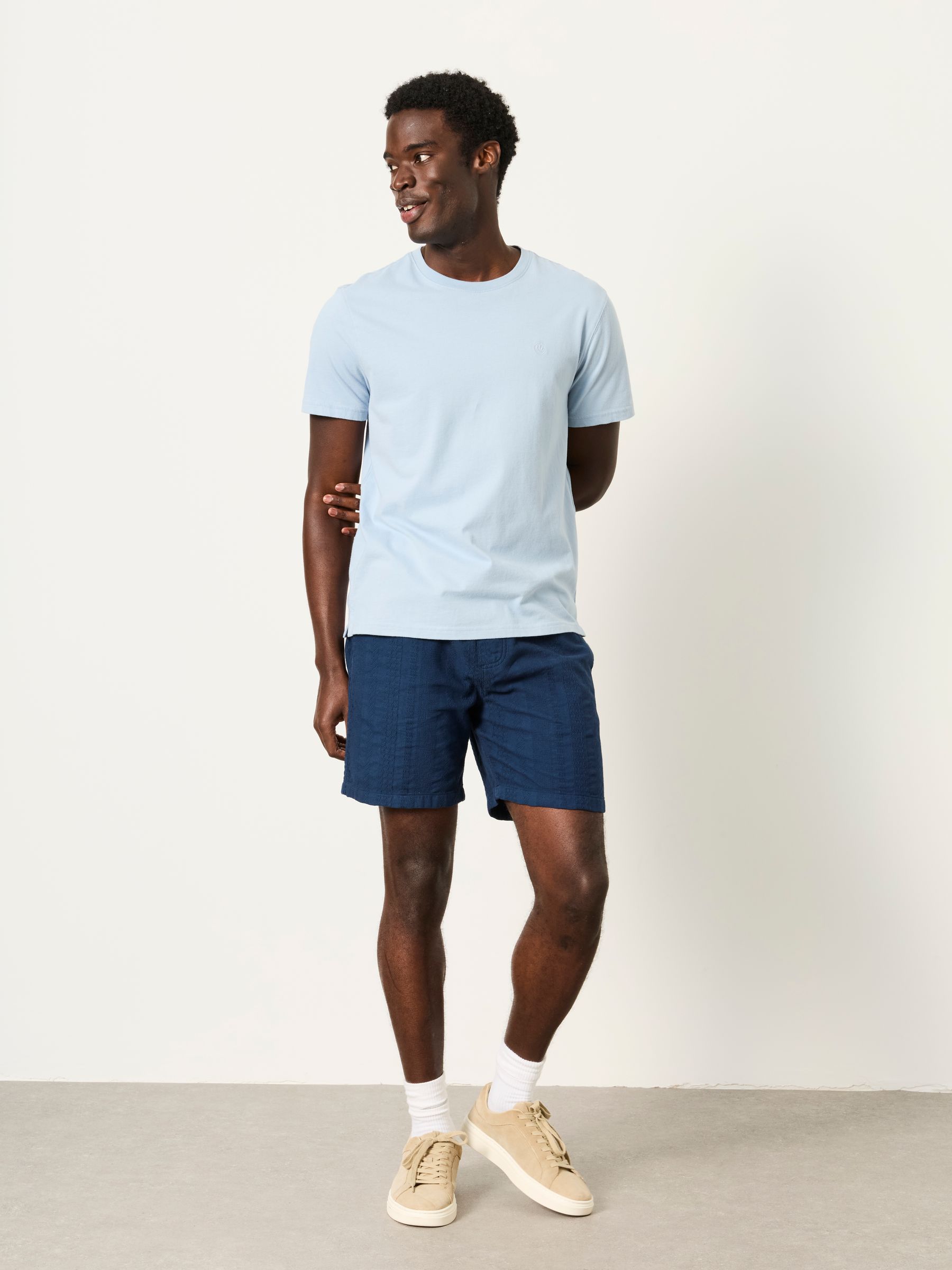 Lulworth Pale Blue Short Sleeve T-Shirt - Image 5 of 6