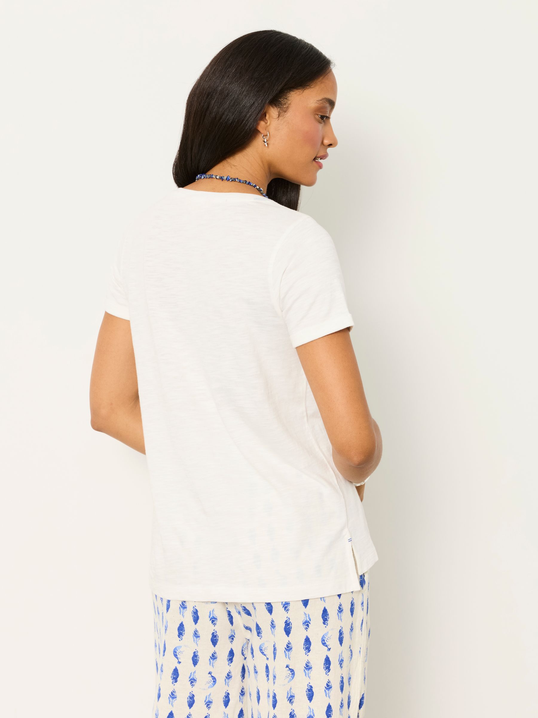 Natalie Ivory Sardines Graphic T Shirt - Image 3 of 7