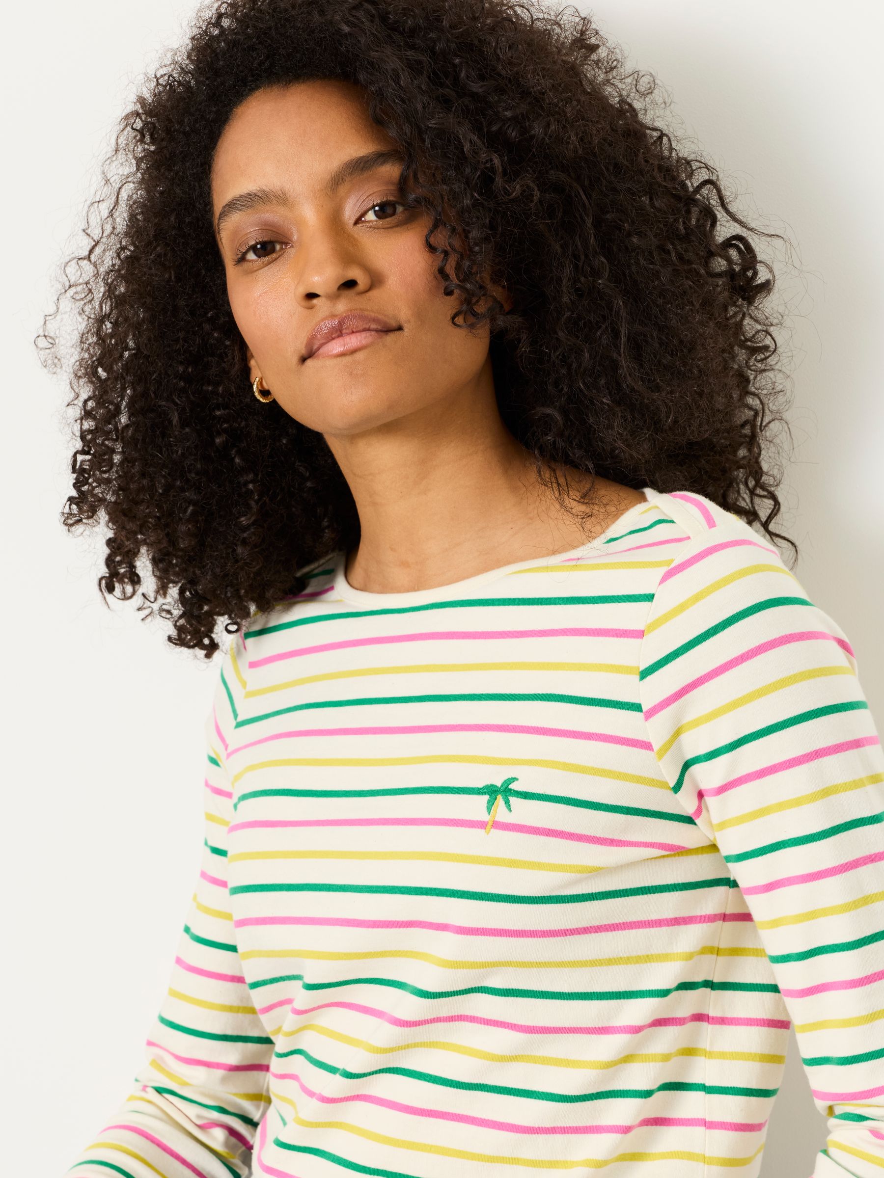 Breton Multi Embroidered T Shirt - Image 3 of 5