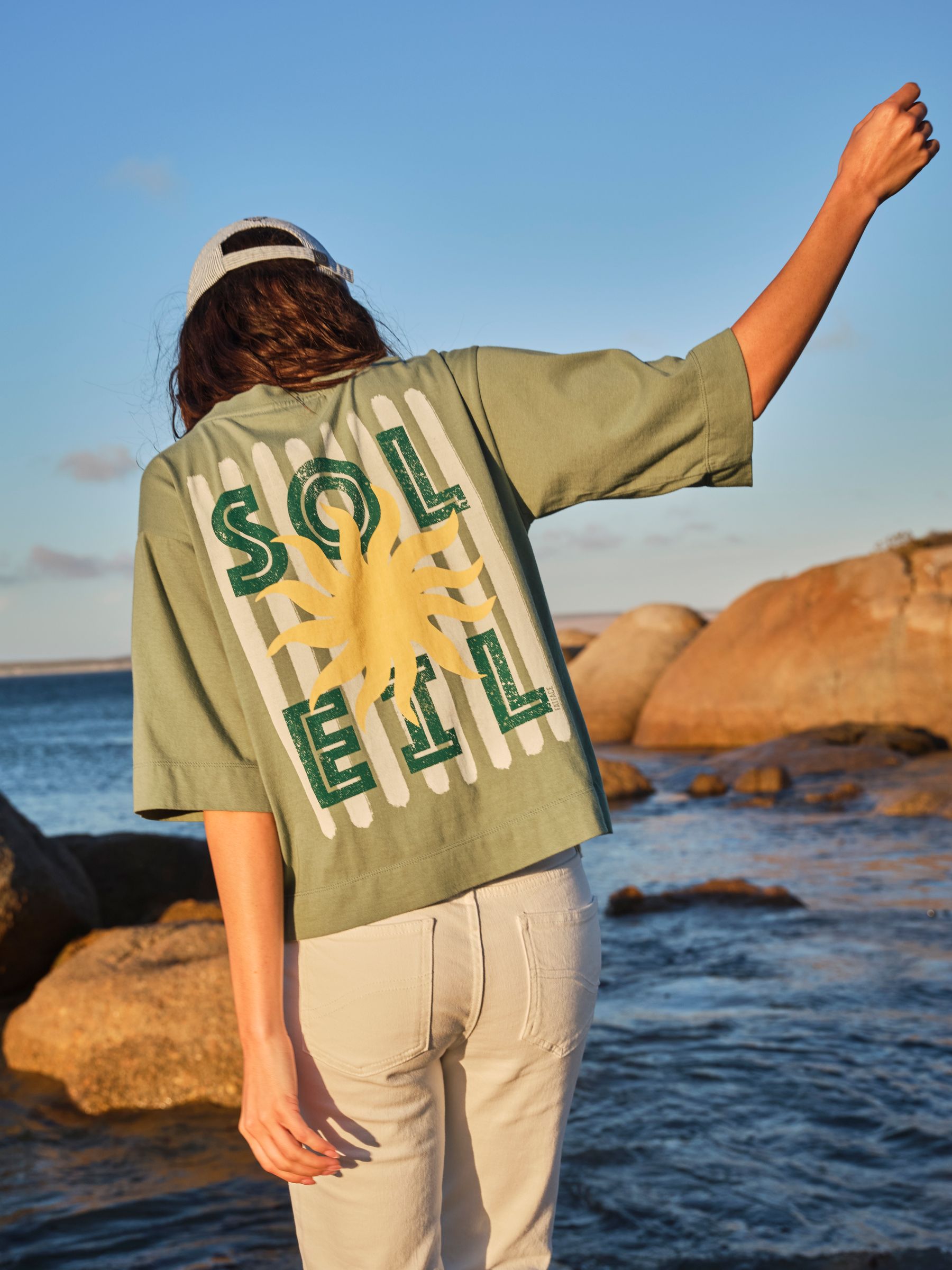Kate Green Soleil Graphic T Shirt - Image 1 of 8