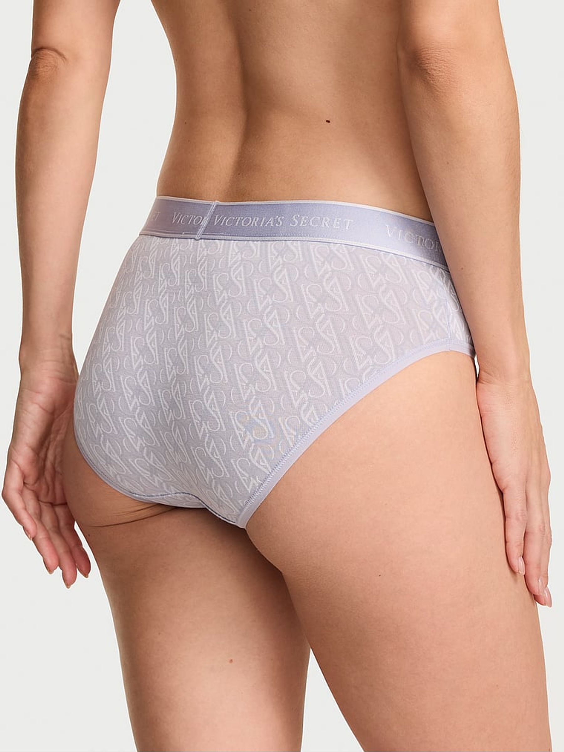Icy Lavender Purple Lockup Hipster Logo Knickers - Image 2 of 2