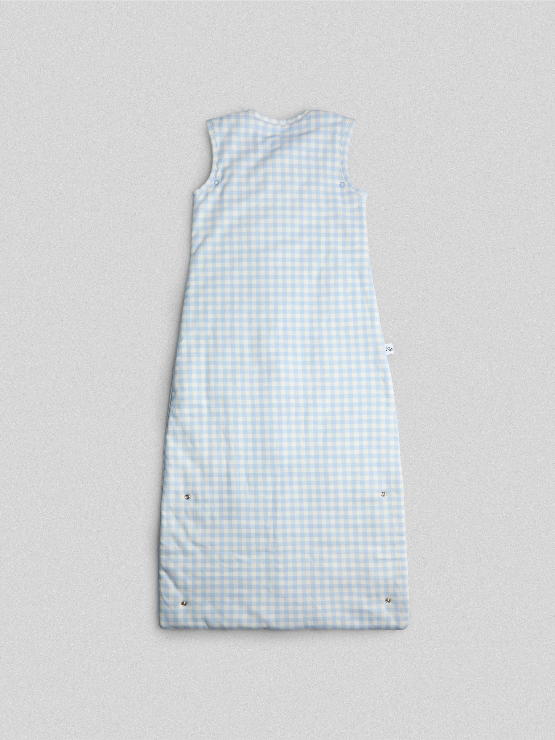 Blue Gingham Nautical 1.5 Tog Toddler Sleeping Bag - Image 2 of 5