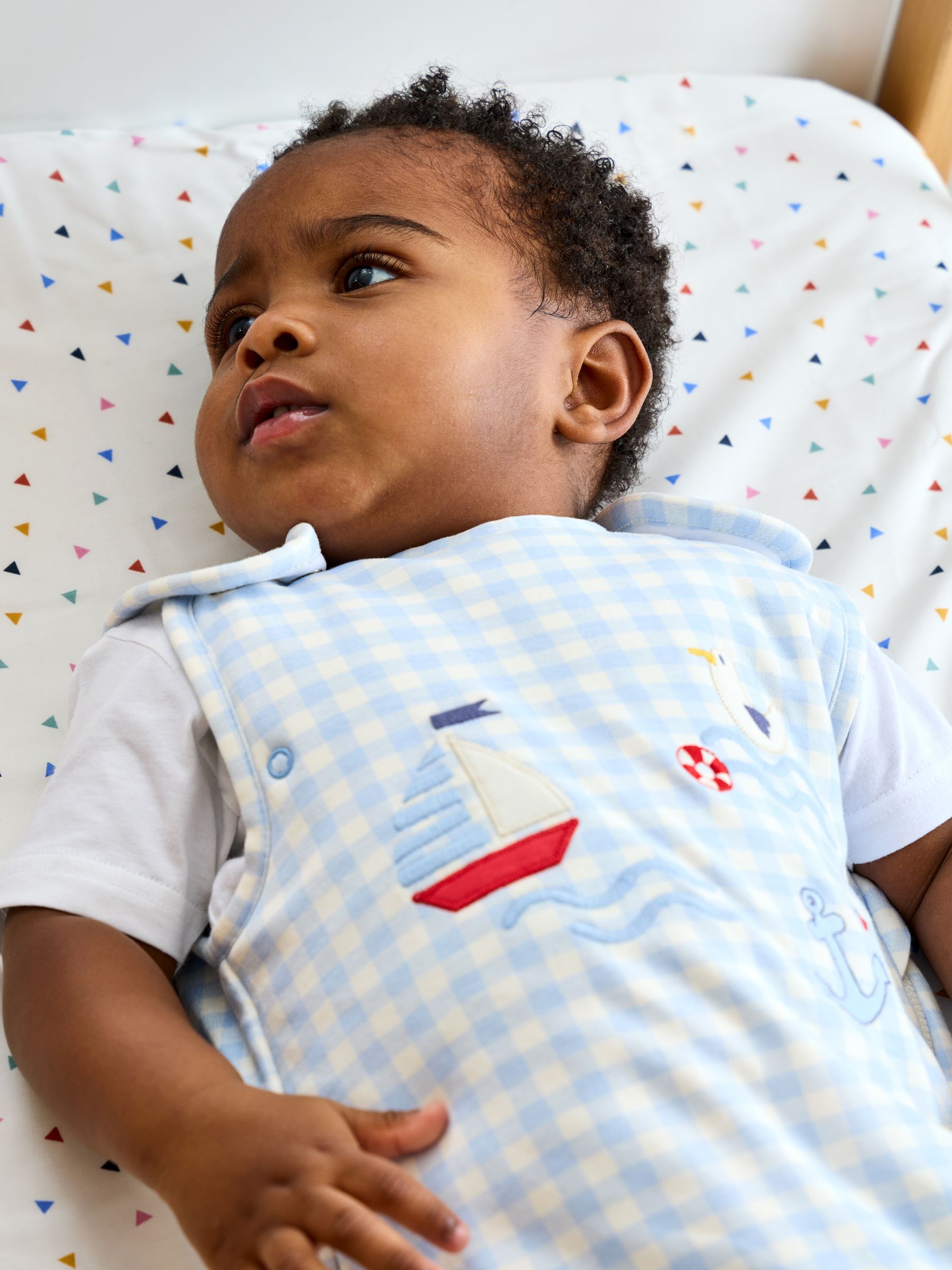 Blue 1.5 Tog Baby Sleeping Bag - Image 1 of 1