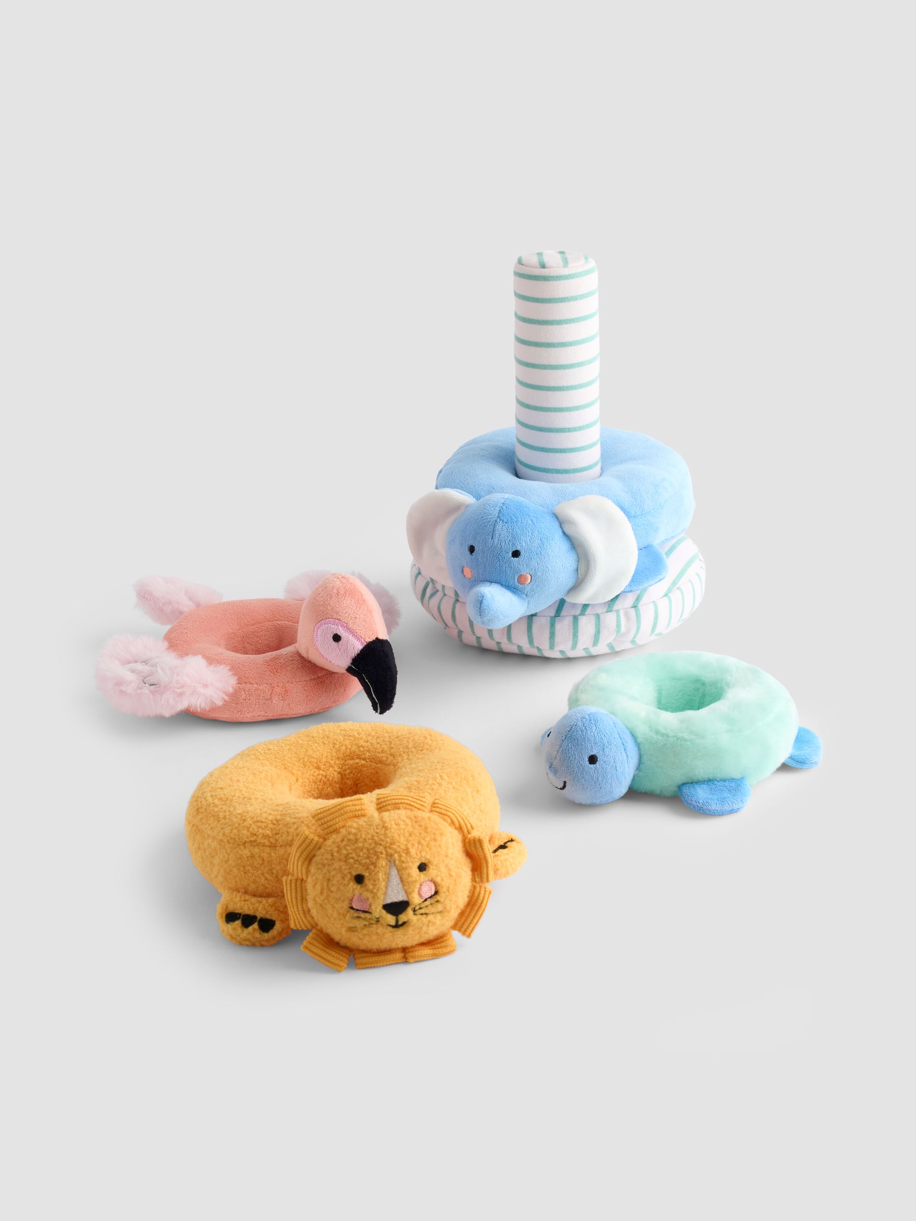 Safari Animal Plush Stacker - Image 2 of 3