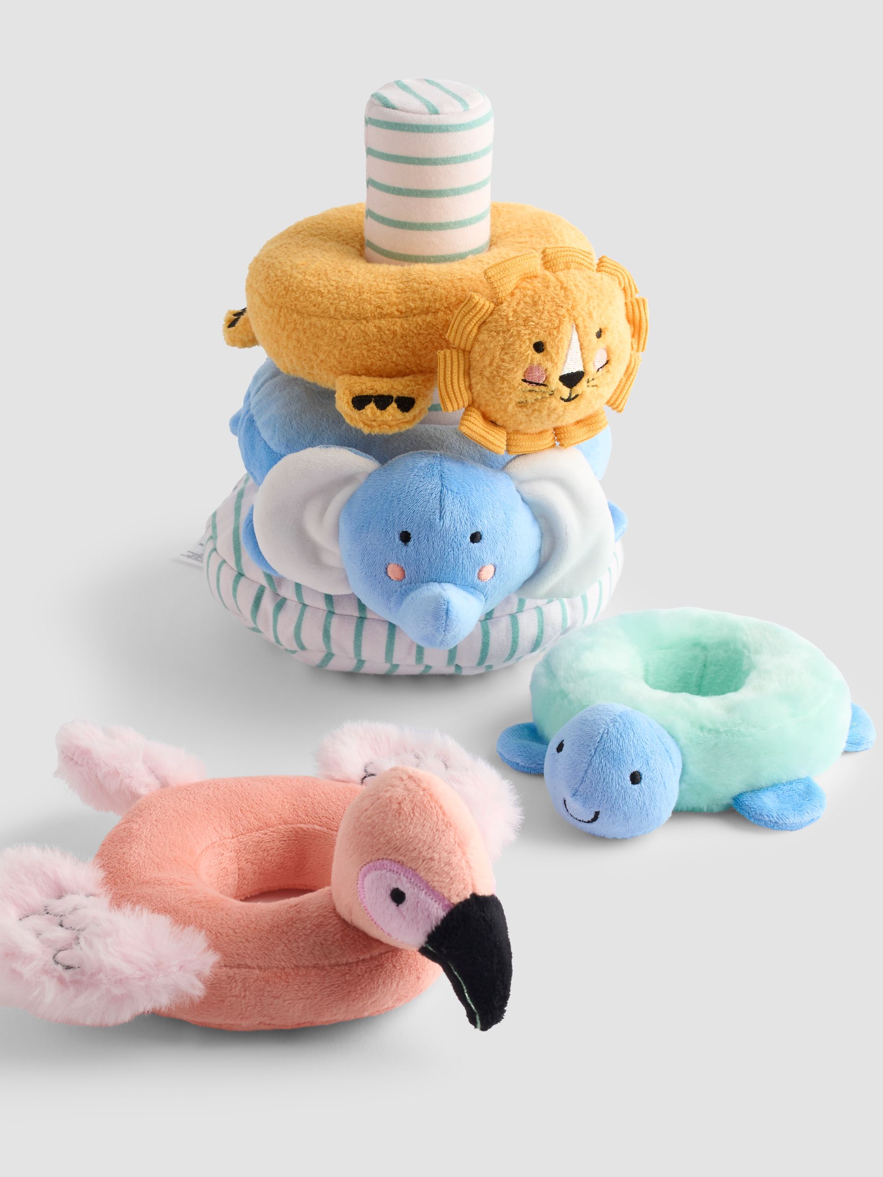 Safari Animal Plush Stacker - Image 3 of 3