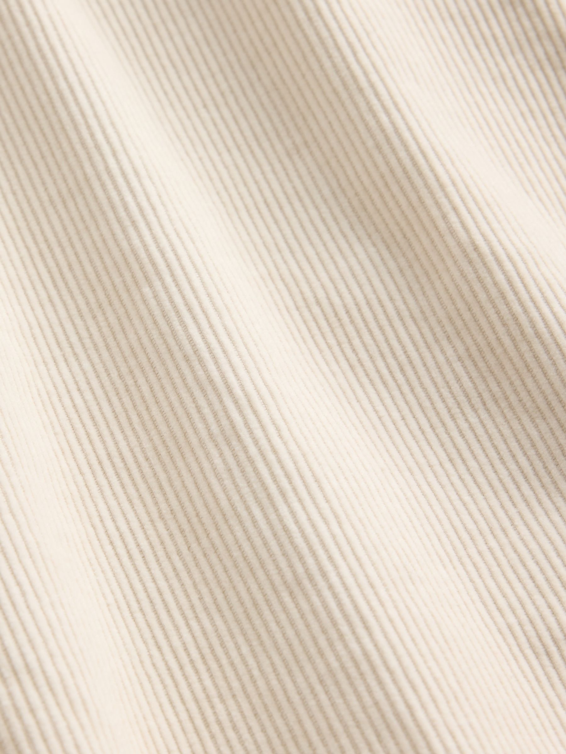 Cream Corduroy Relaxed Straight Trousers - Image 5 of 5