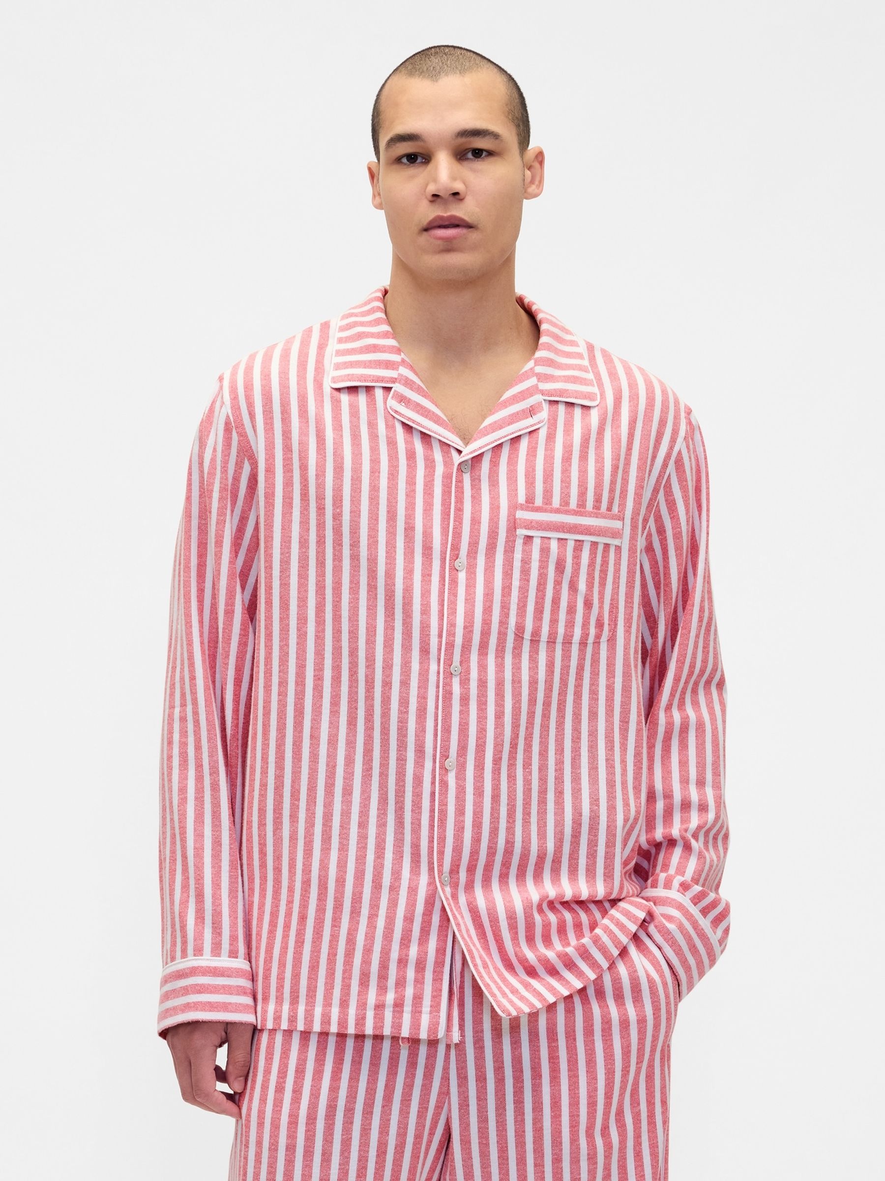 Red Stripe Pyjama Top Family Matching Christmas - Image 5 of 5