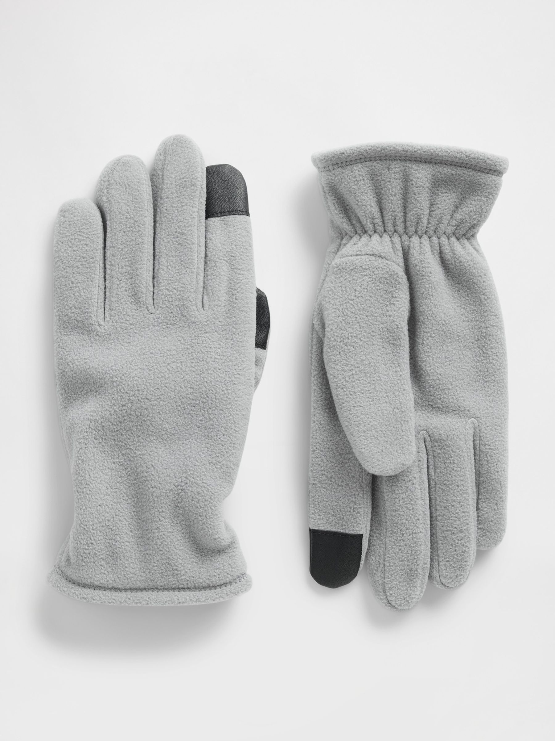 Grey Cosy Touchscreen Gloves - Image 1 of 1