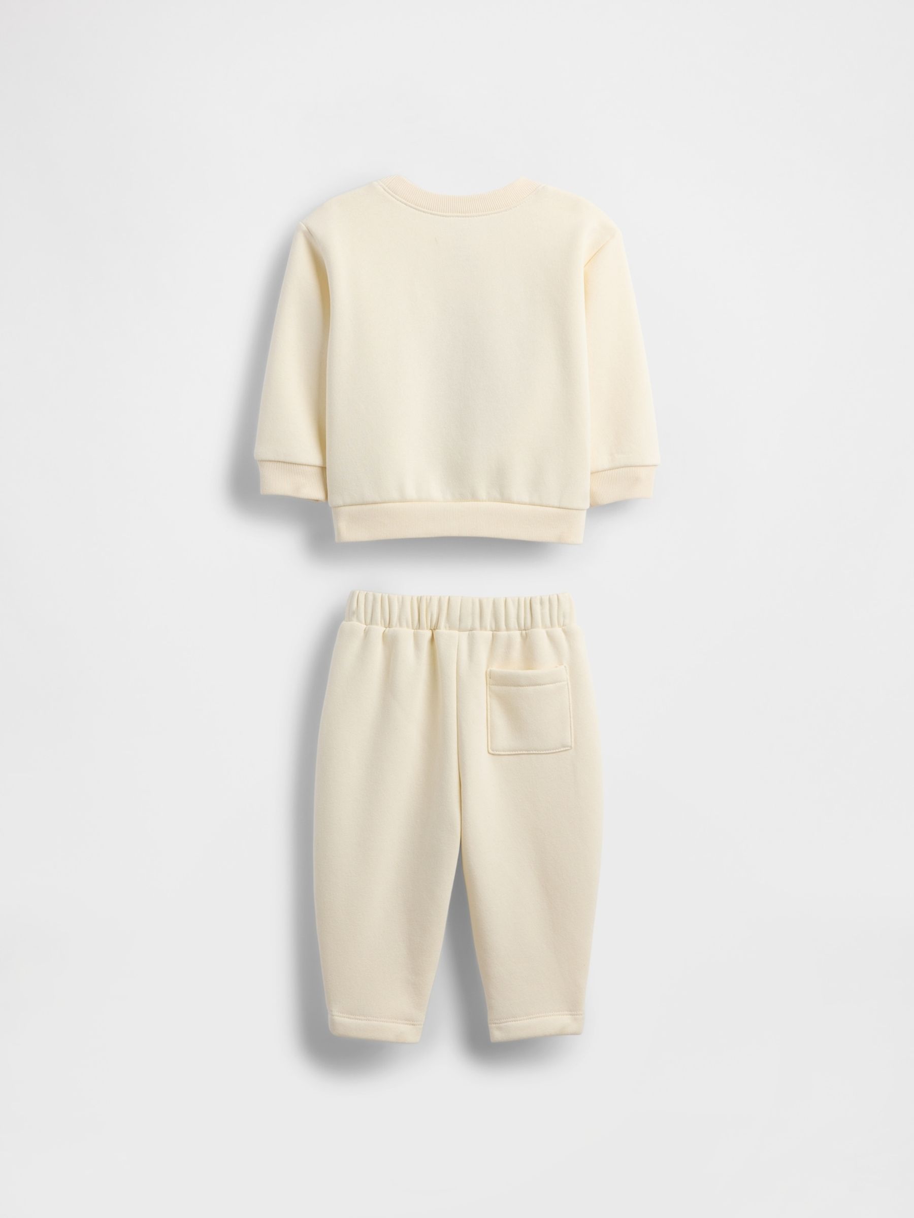 Cream VintageSoft Brannan Bear Outfit Sweat Top & Joggers Set - Image 4 of 5