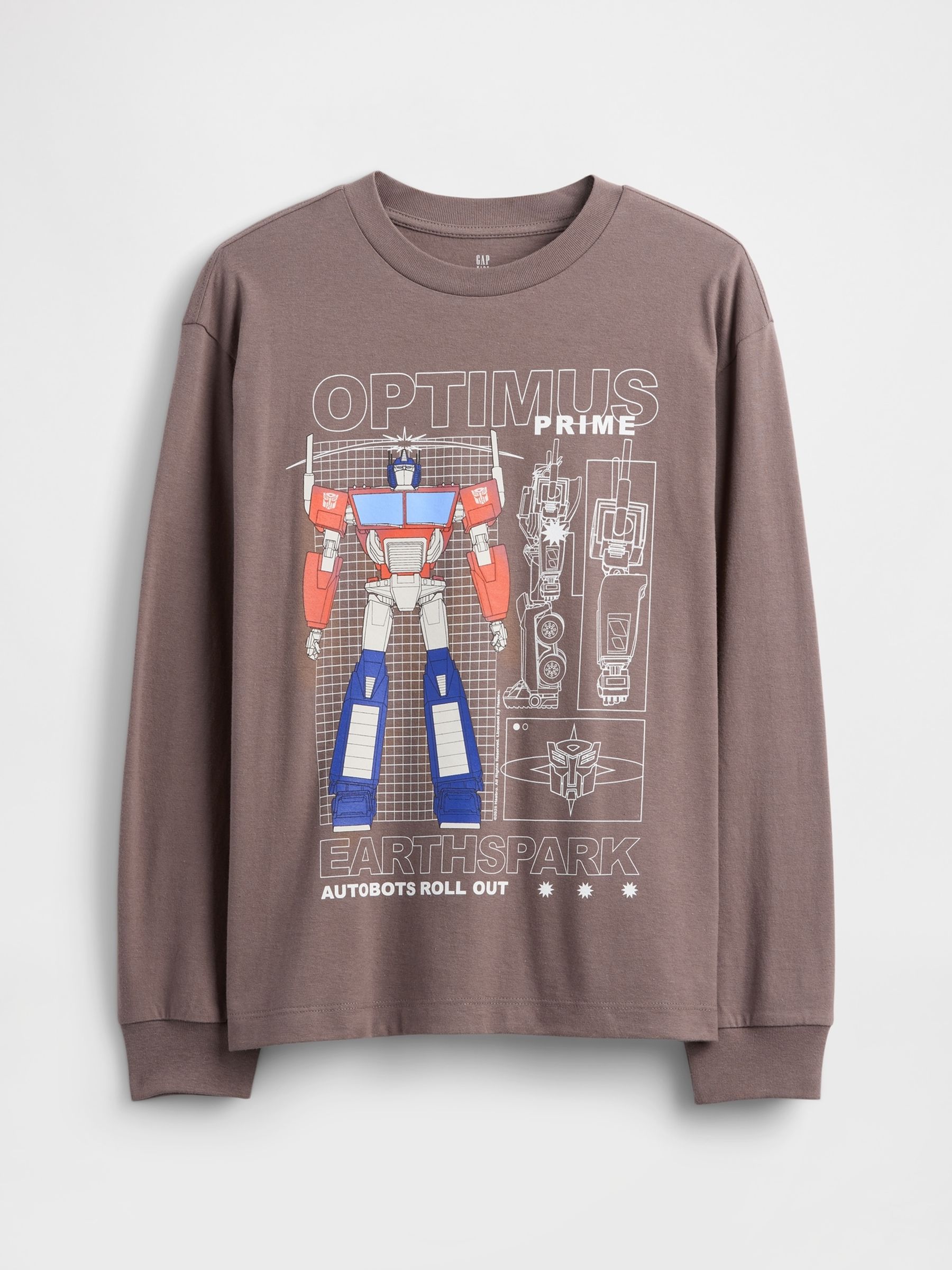 Brown Relaxed Graphic T-Shirt - Image 1 of 2