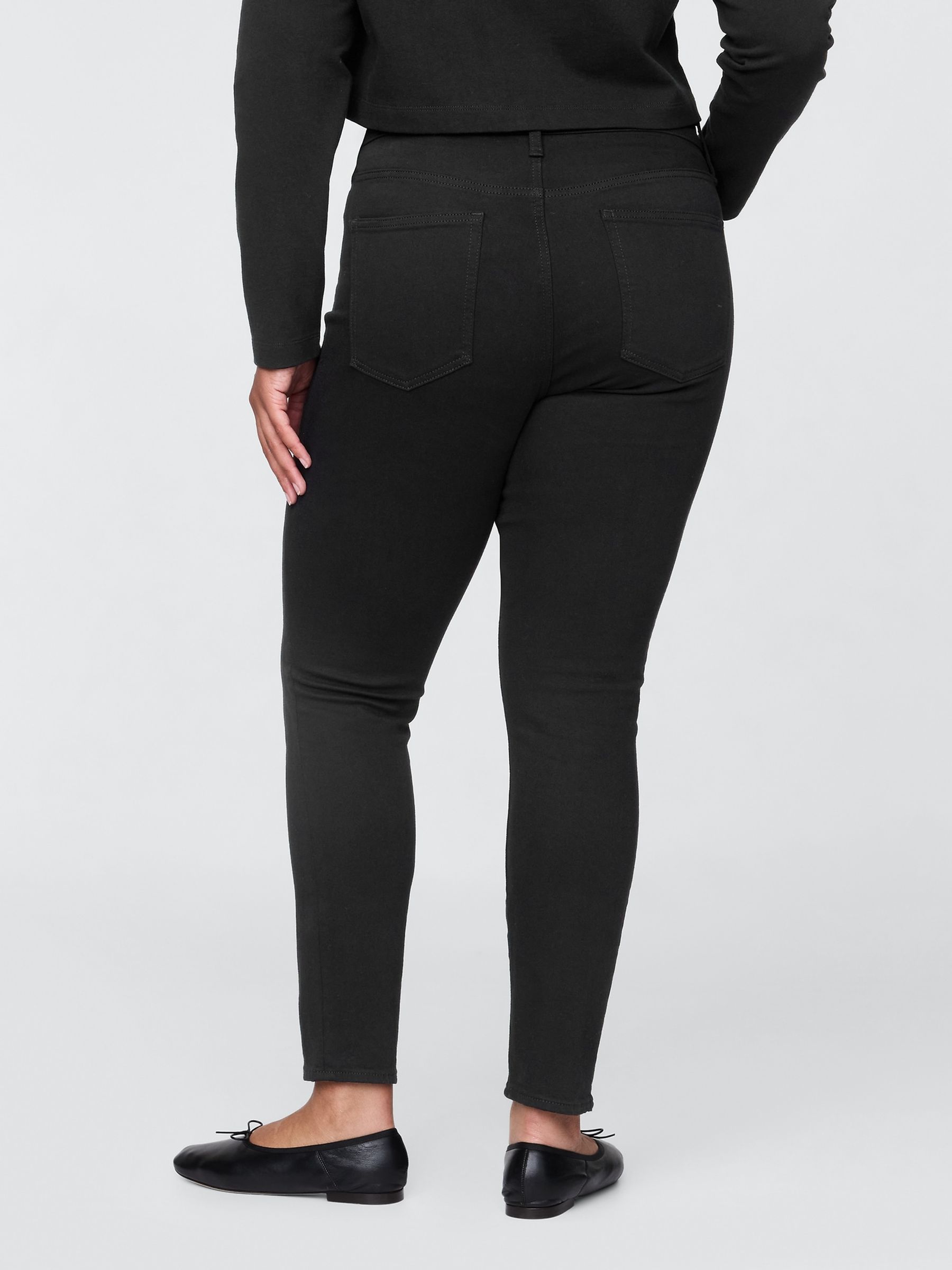 Black High Waisted True Skinny Jeans - Image 6 of 6
