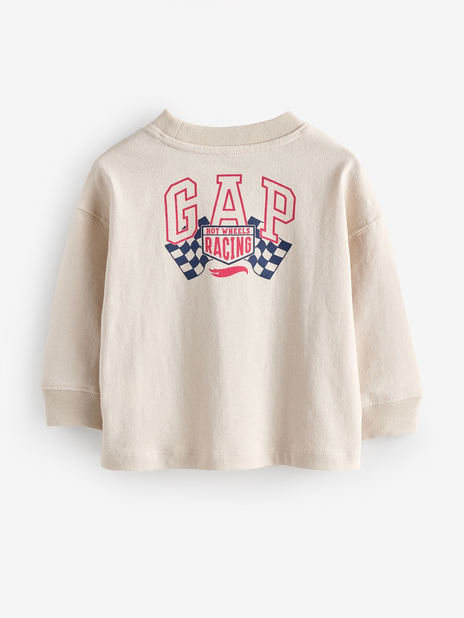 Cream Hot Wheels Graphic T-Shirt - Image 2 of 4 Cream Hot Wheels Graphic T-Shirt - Image 2 of 4